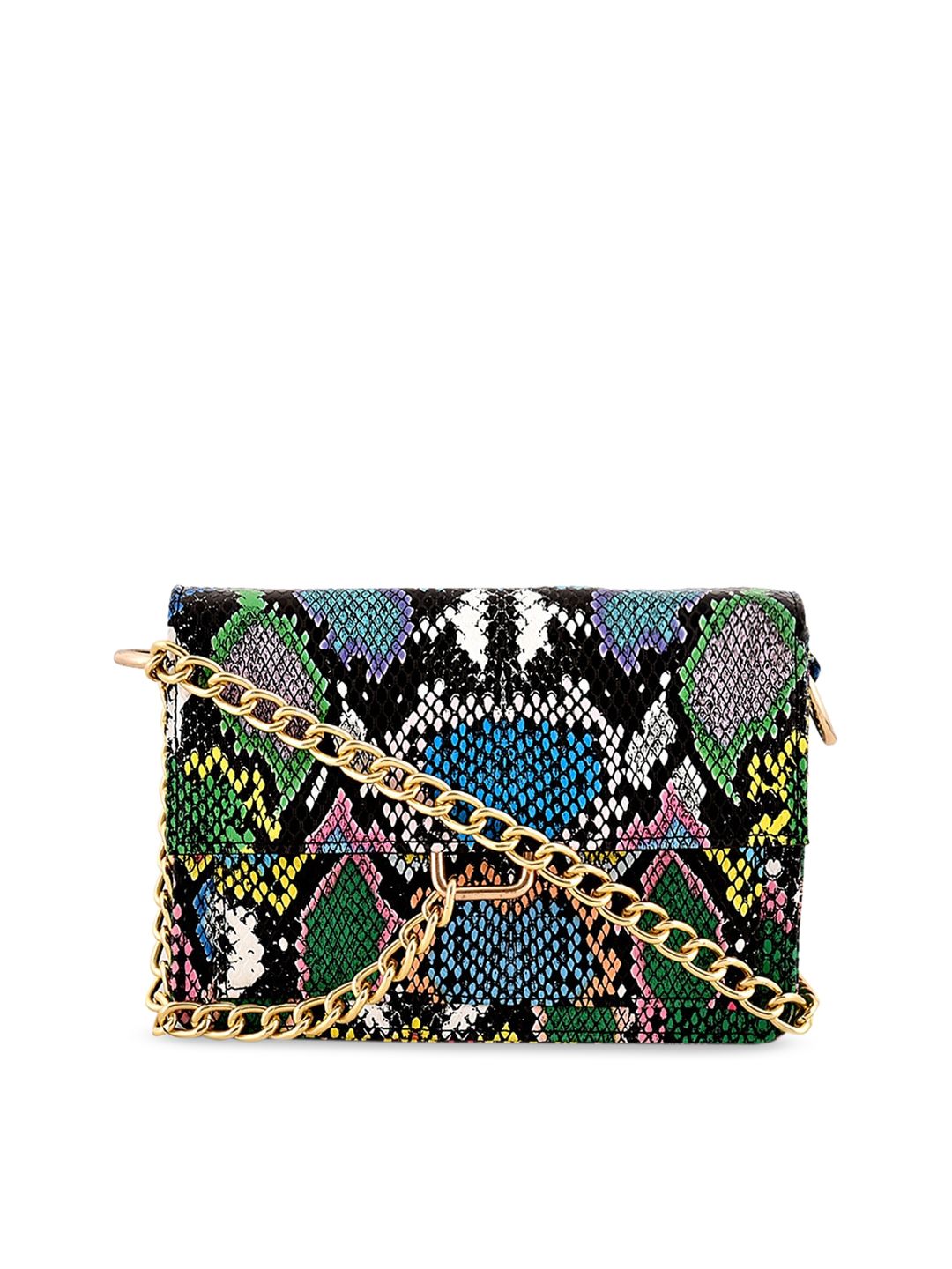 Lychee bags Multicoloured Printed Sling Bag Price in India