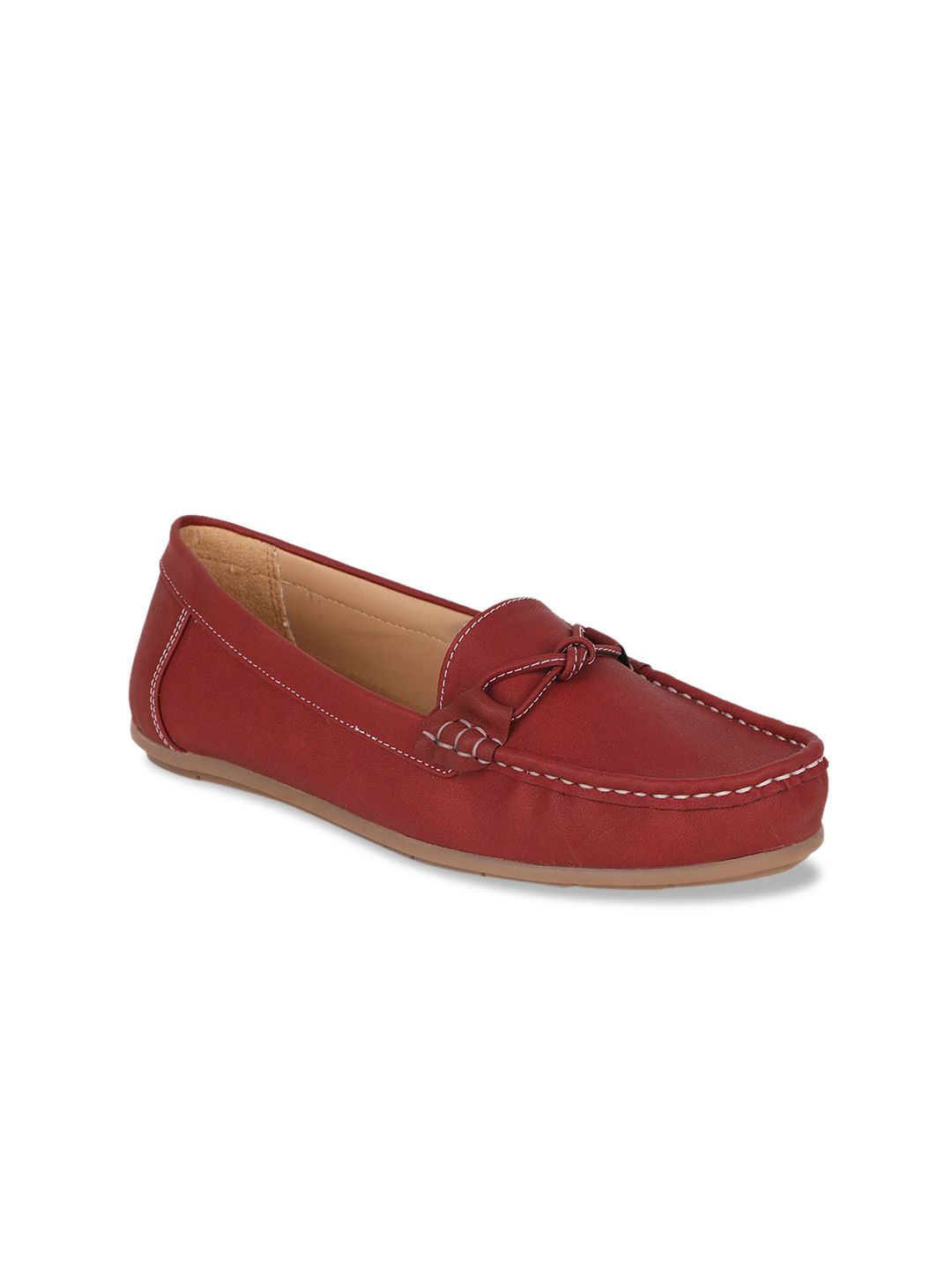 Bata Women Orange Loafers Price in India