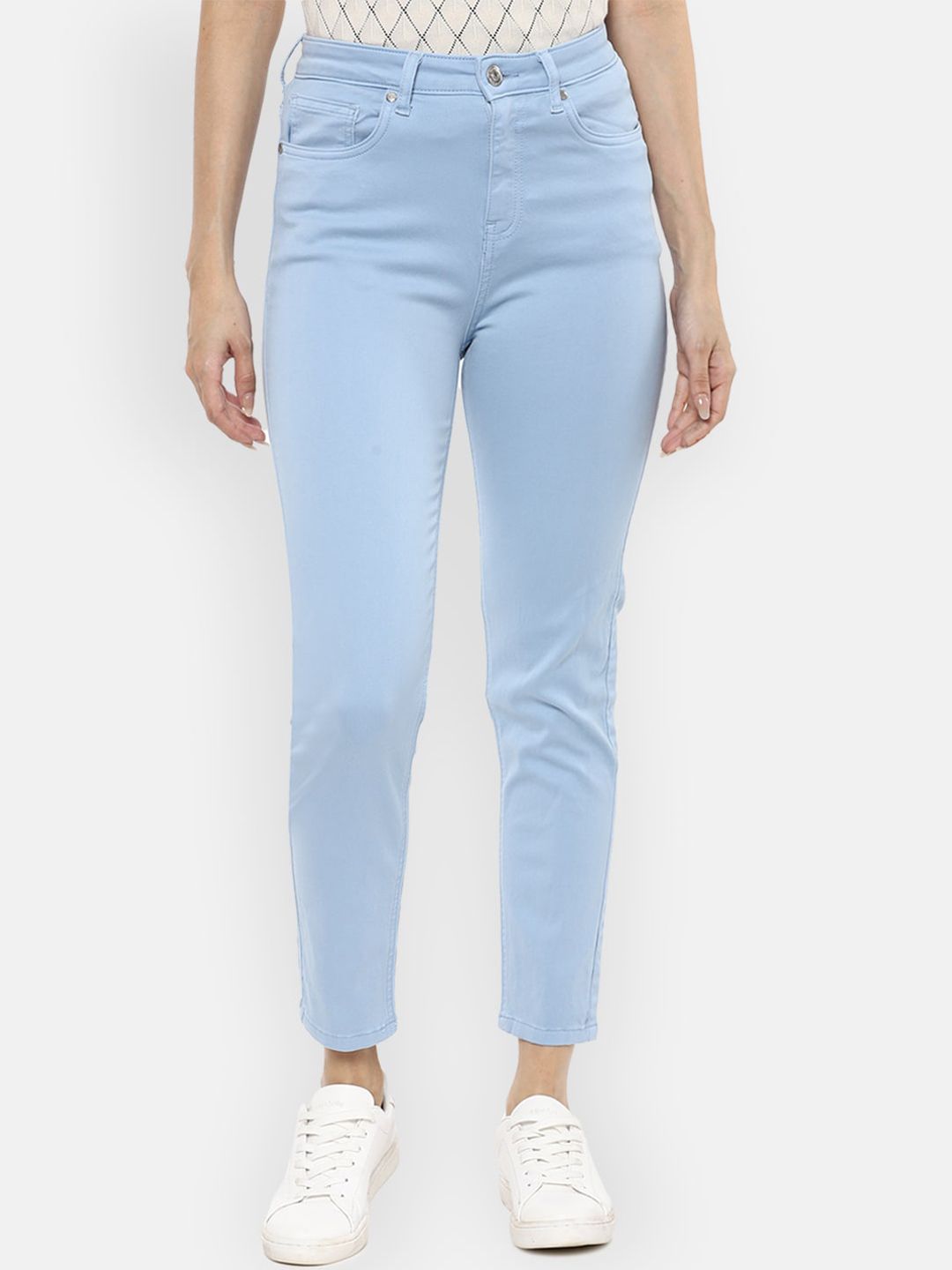 Van Heusen Woman Women Blue Slim Fit Jeans Price in India