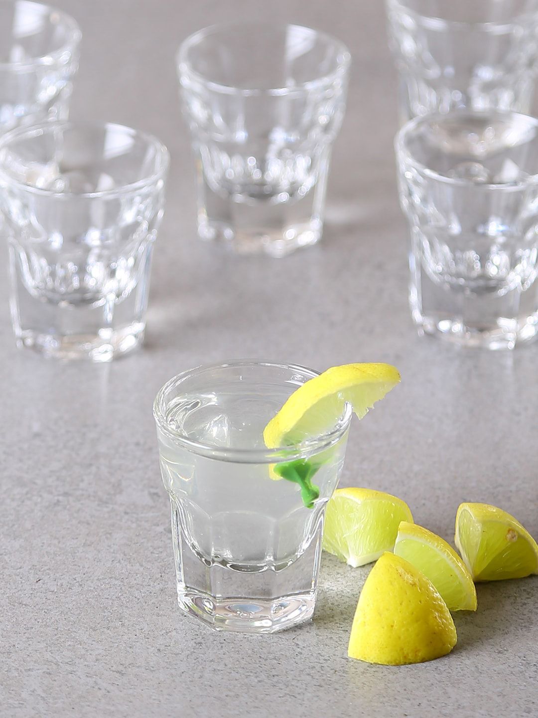 Uniglass Set of 6 Transparent Shot Glasses Price in India