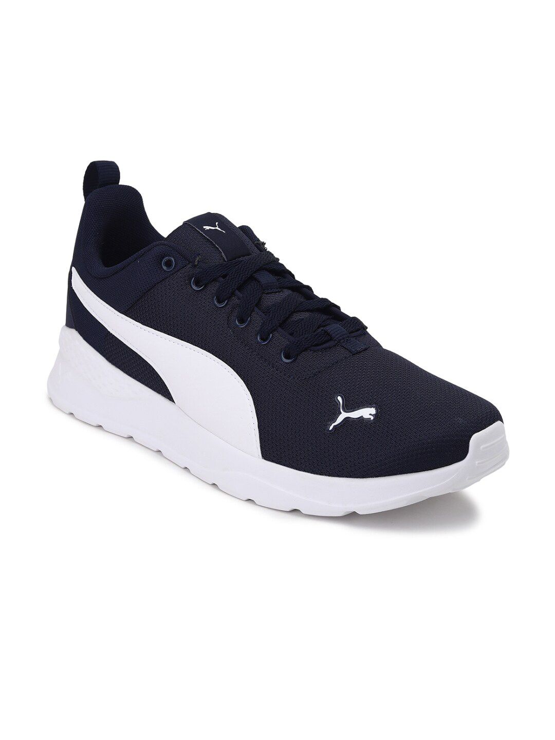 Puma Unisex Navy Blue Mesh Running Shoes Price in India