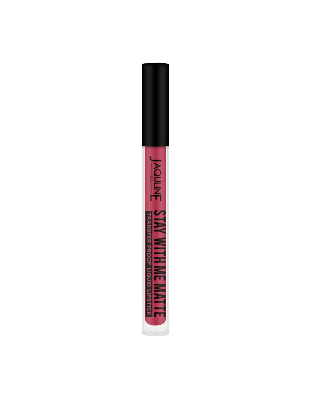 Jaquline USA Stay With Me Liquid Lipstick - Fierce 3ml Price in India