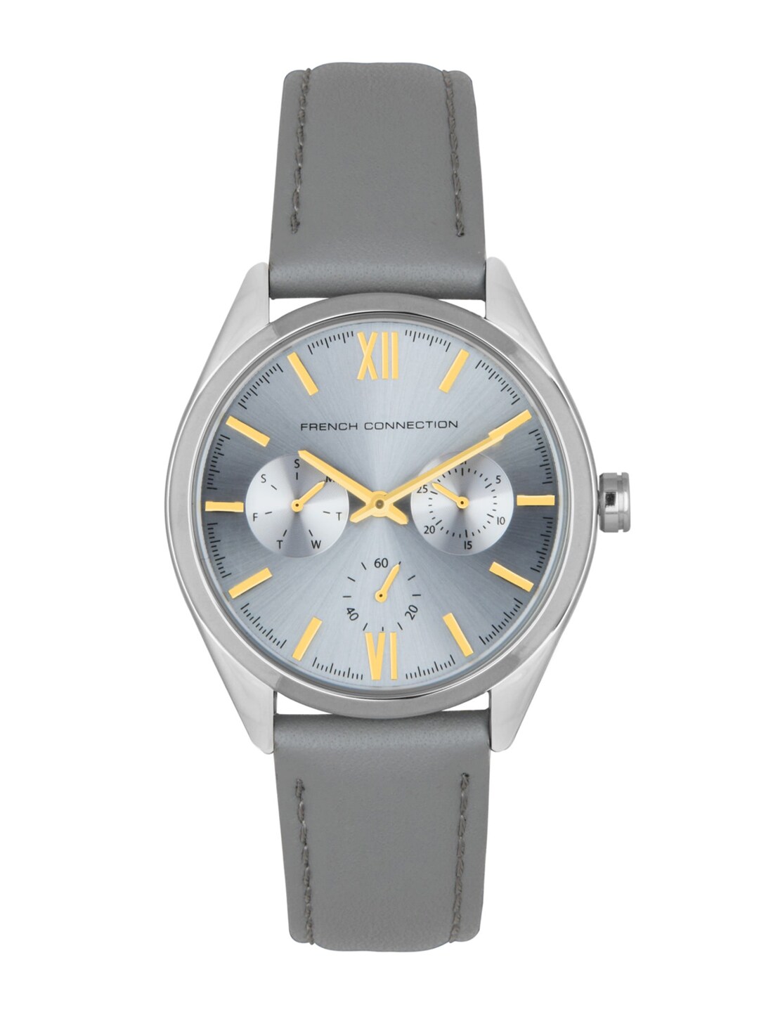 French Connection Women Grey Analogue Watch FC166E Price in India