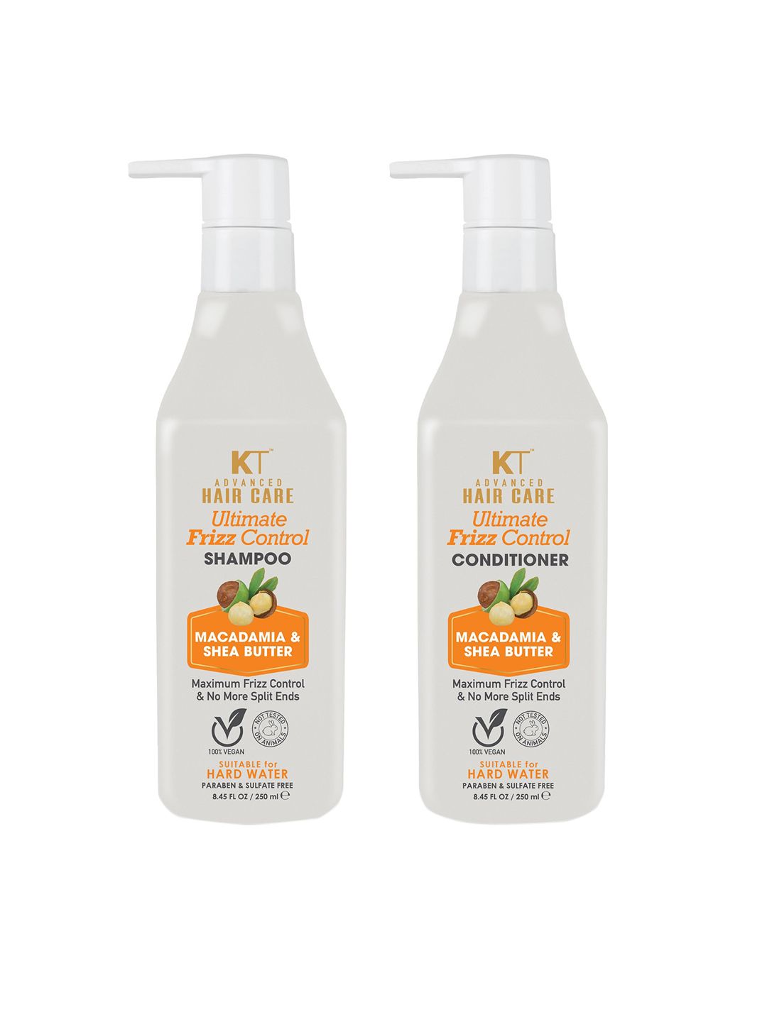 KEHAIRTHERAPY Set of 2 Ultimate Frizz Control Shampoo & Conditioner - 500 ml each Price in India