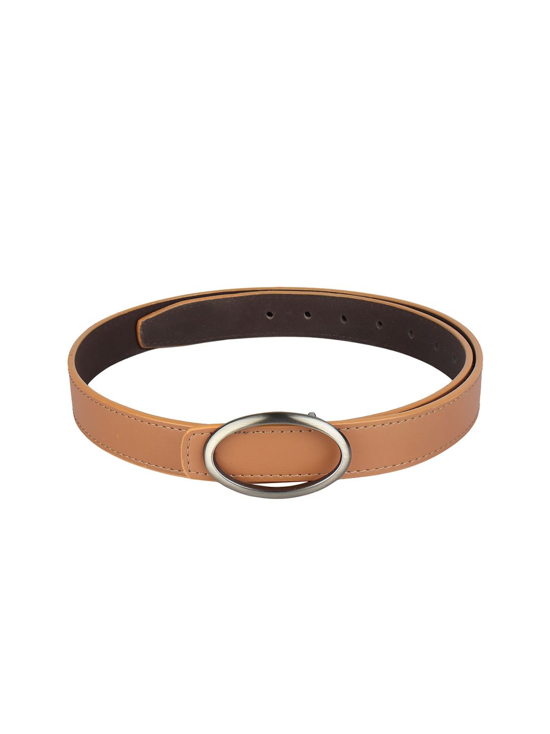 Kastner Women Tan Brown Solid Belt Price in India