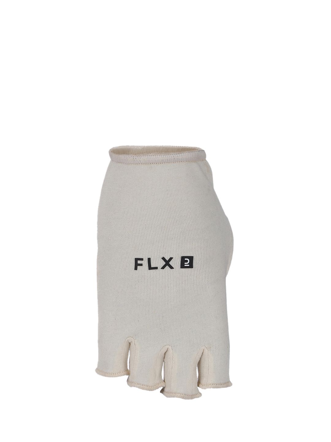 FLX By Decathlon Unisex Cream-Coloured Solid Sweat Managing Cricket Batting Inner Gloves Price in India