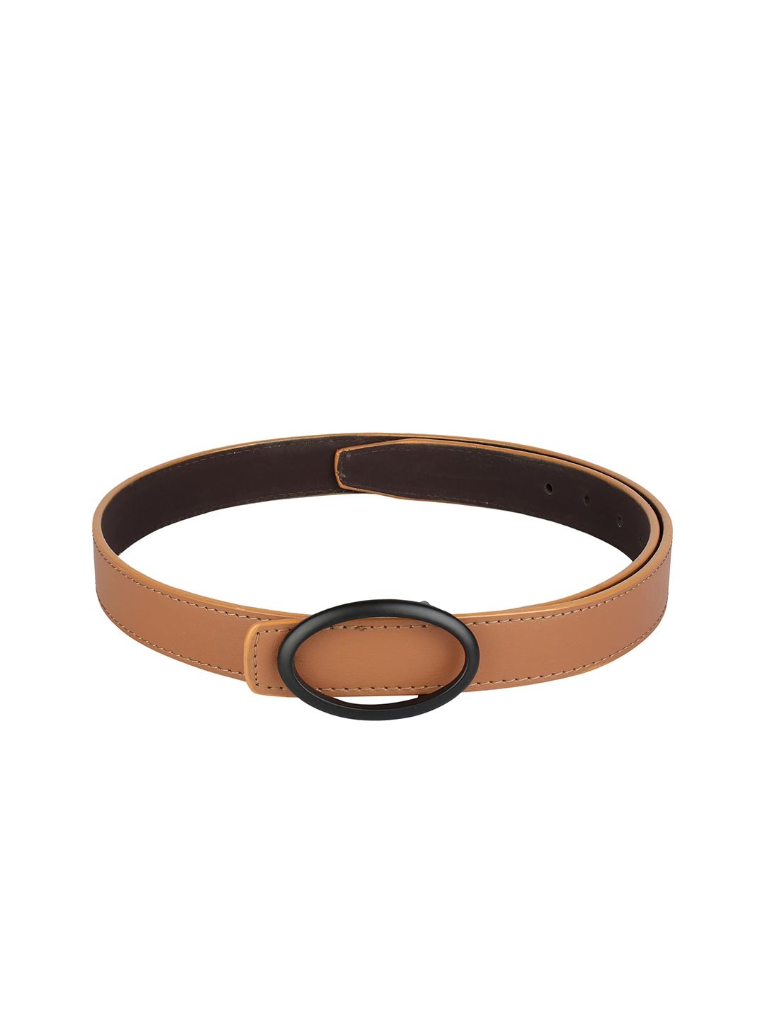 Kastner Women Tan Brown Solid Belt Price in India