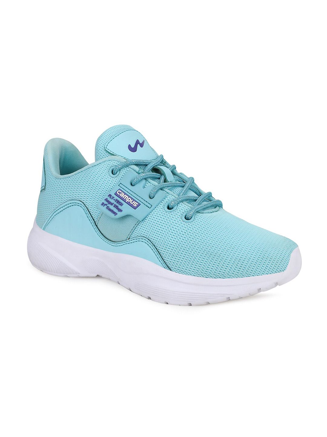 Campus Women Blue Mesh Running Shoes Price in India