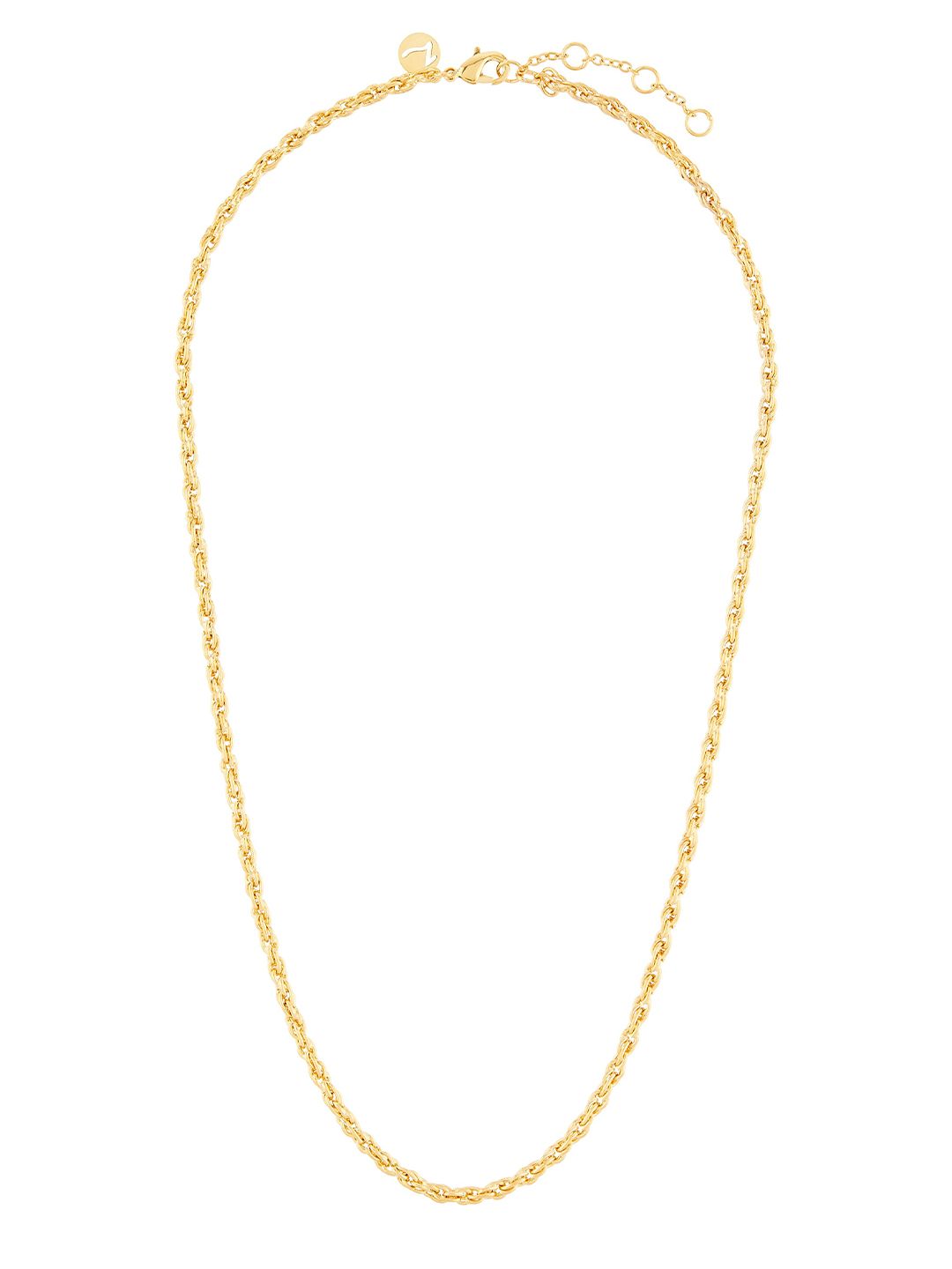 Accessorize Gold-Toned Metal Gold-Plated Chain Price in India