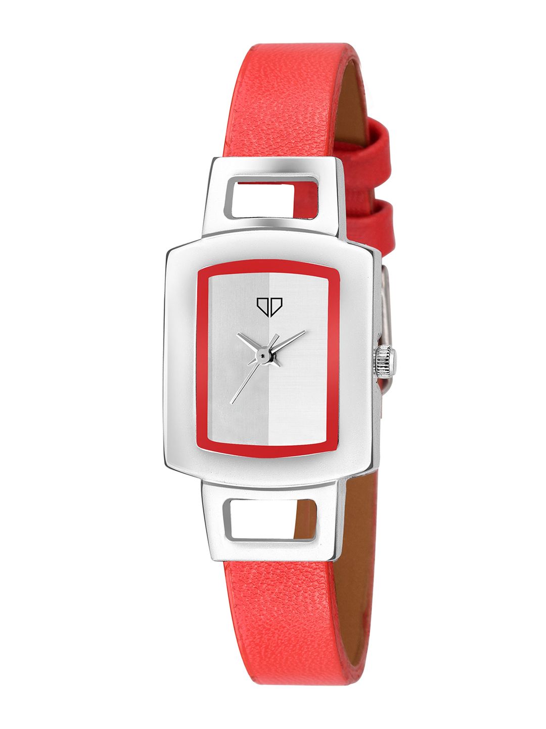 Walrus Women Silver-Toned & Red Analogue Watch WWTW-SUMMER-071007 Price in India