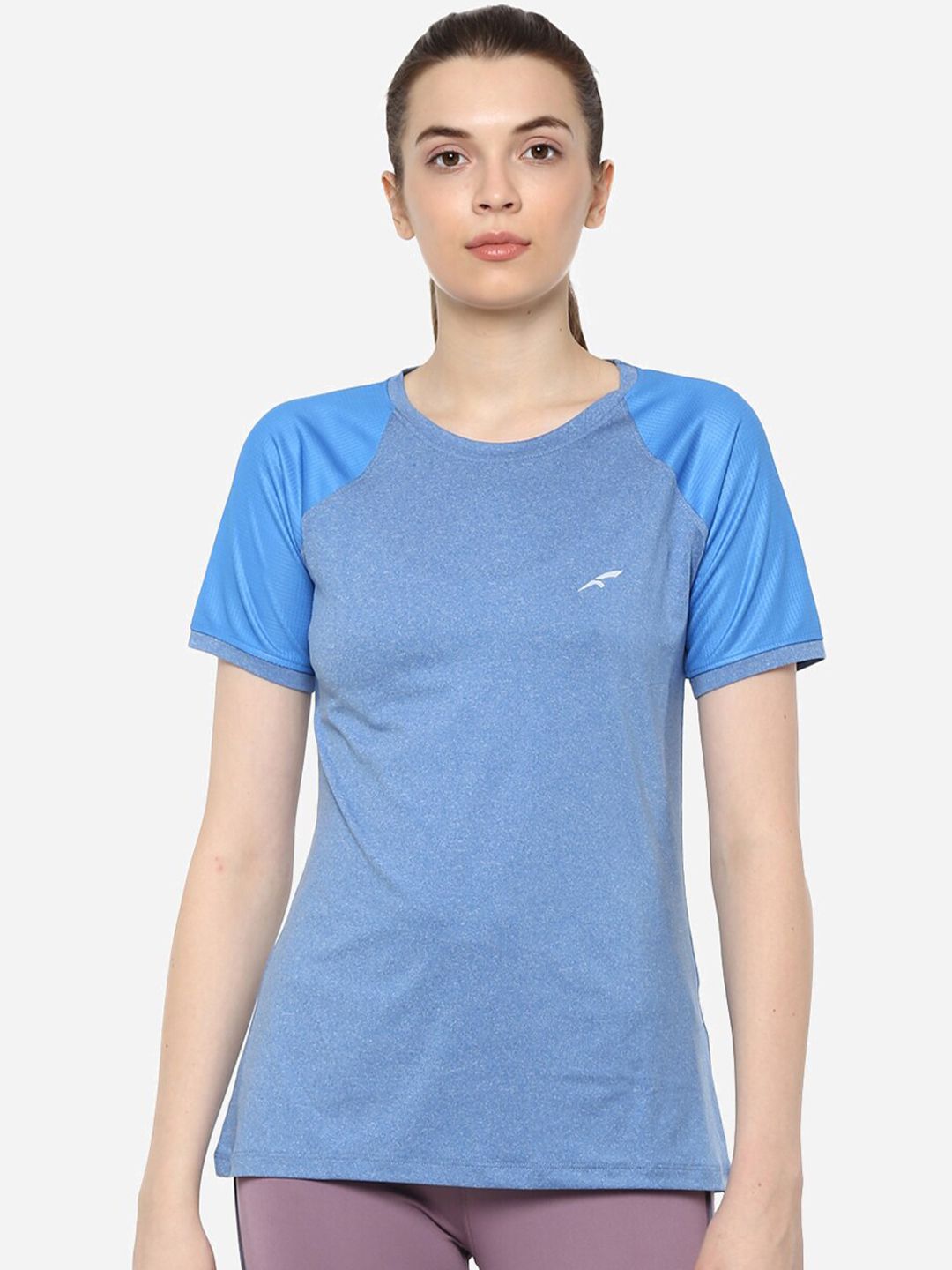 FURO by Red Chief Women Blue T-shirt Price in India