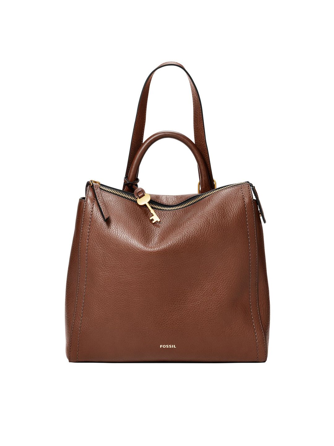 Fossil Women Brown Backpack Price in India