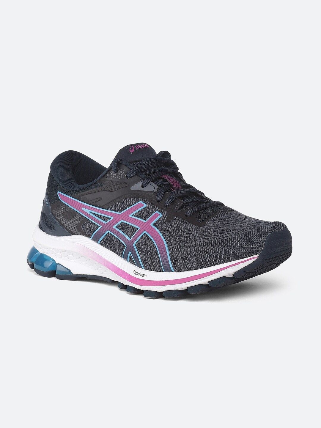 ASICS Gt-1000 10  Women Navy Blue Synthetic Running Shoes Price in India