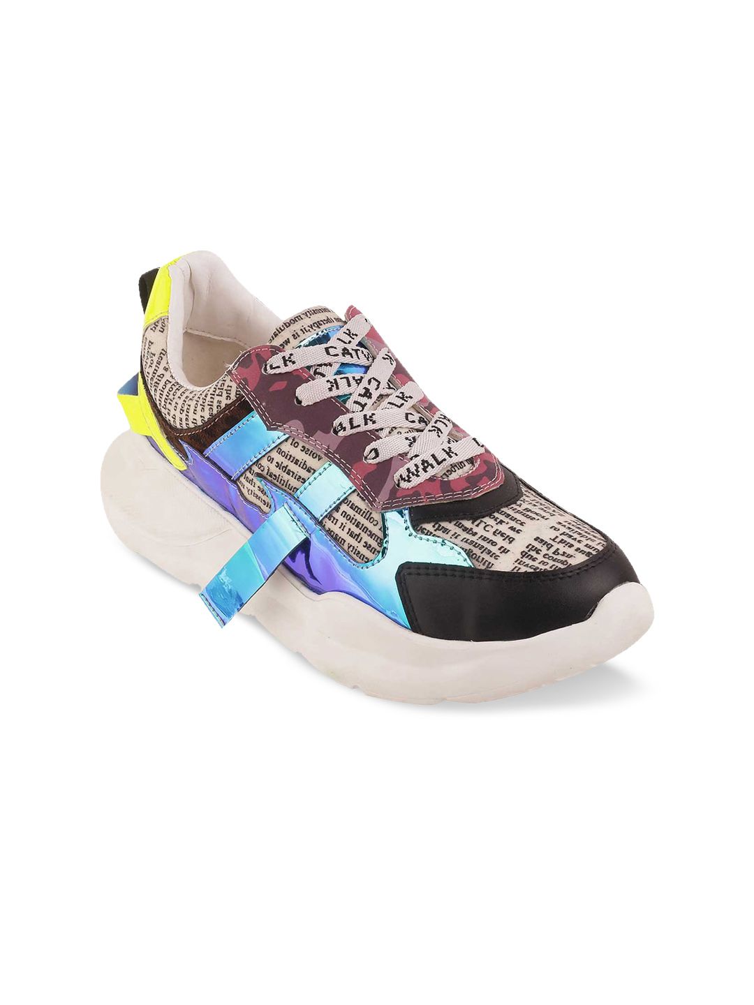 Catwalk Women Assorted Colourblocked Sneakers Price in India
