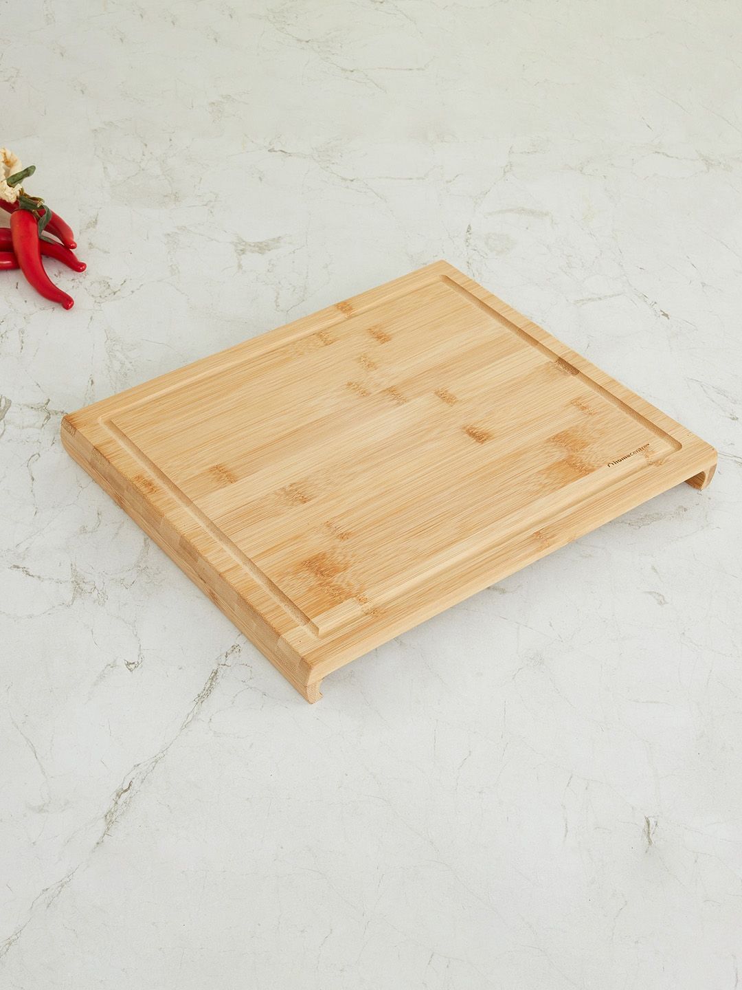Home Centre Brown Orion-Edulis Bamboo Hanging Chopping Board Price in India