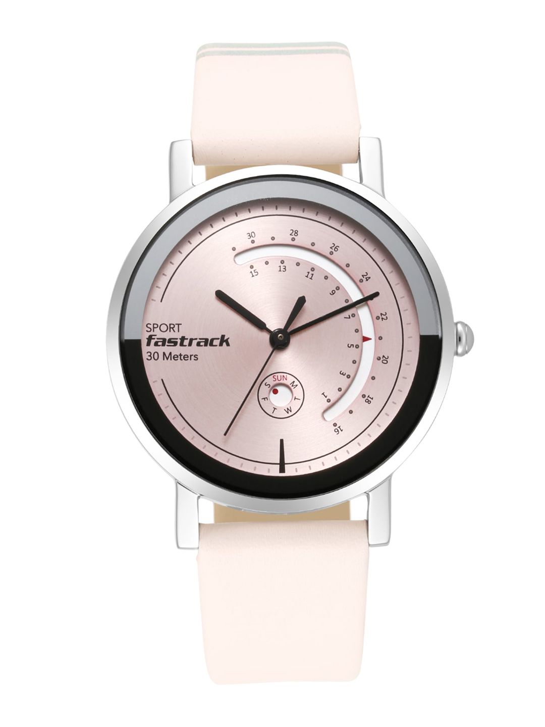 Fastrack Women Pink Analogue Watch 6172SL03 Price in India