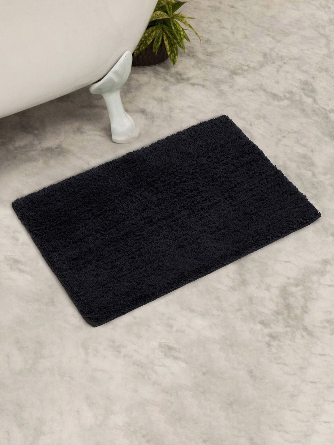 Home Centre Grey Solid Bath Mat Price in India