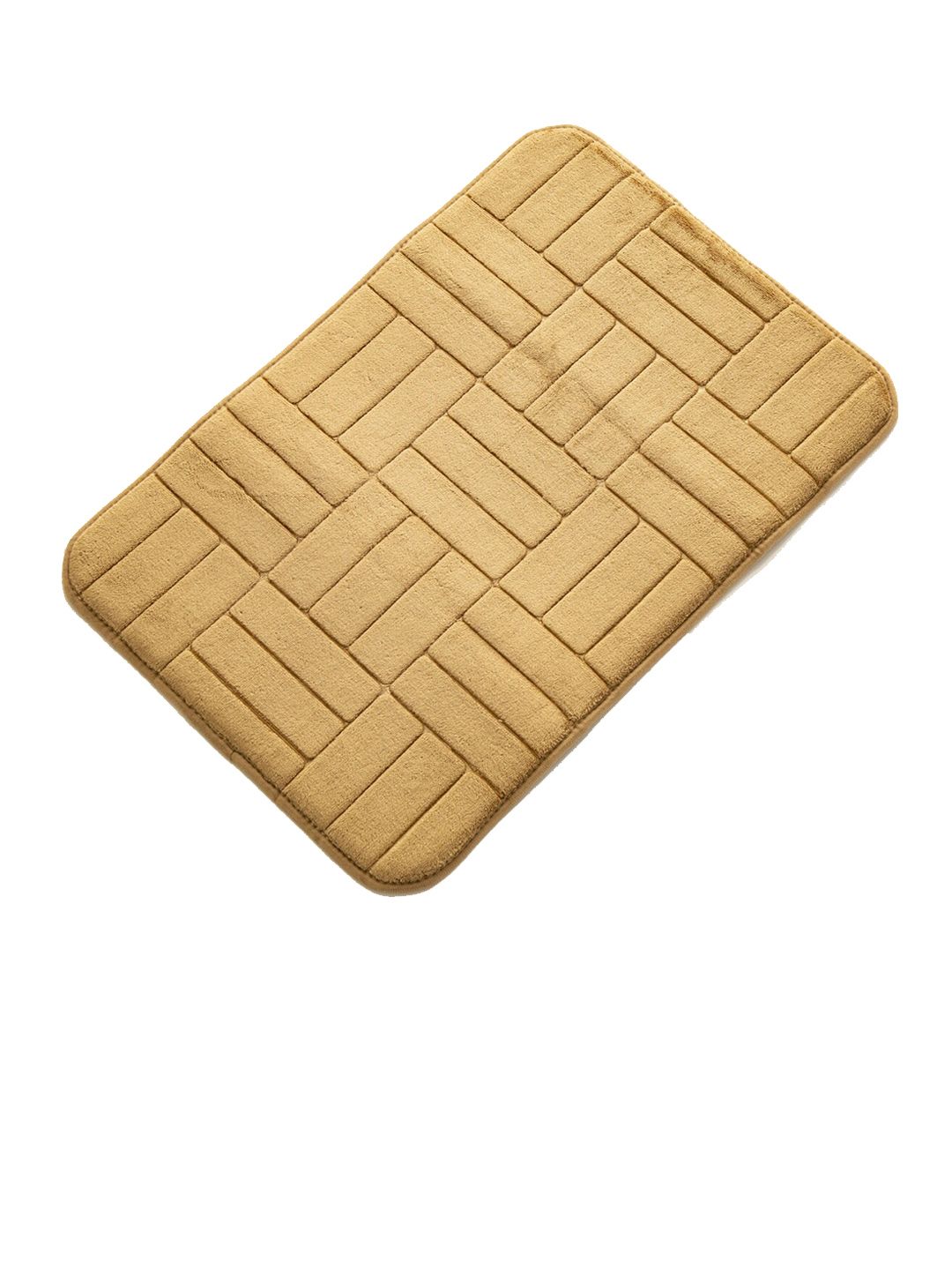 Home Centre Beige Buttercup Embossed 1400 GSM Bath Mat Price in India