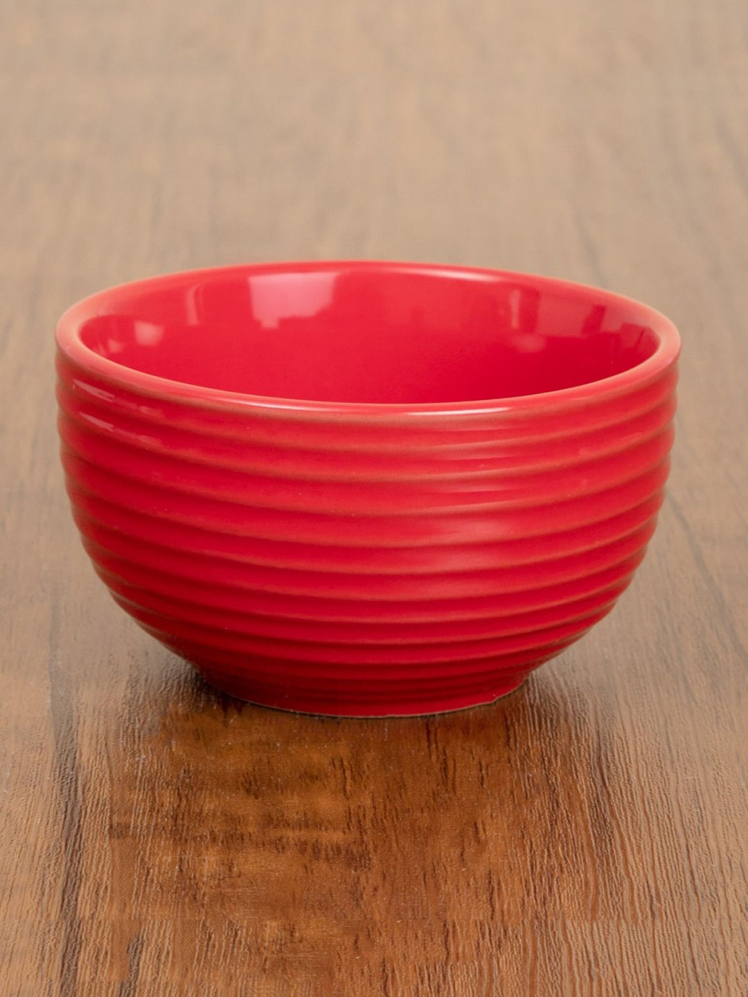 Home Centre Red Solid Curry Bowl Price in India