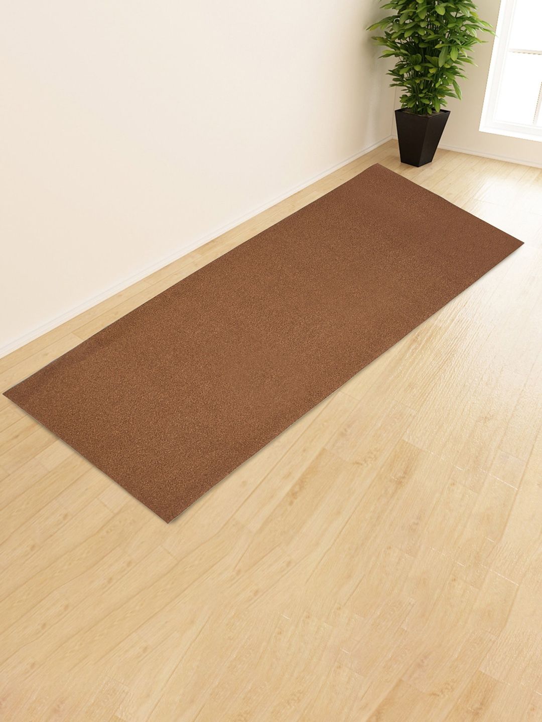 Home Centre Brown Textured Foam Yoga Mat Price in India