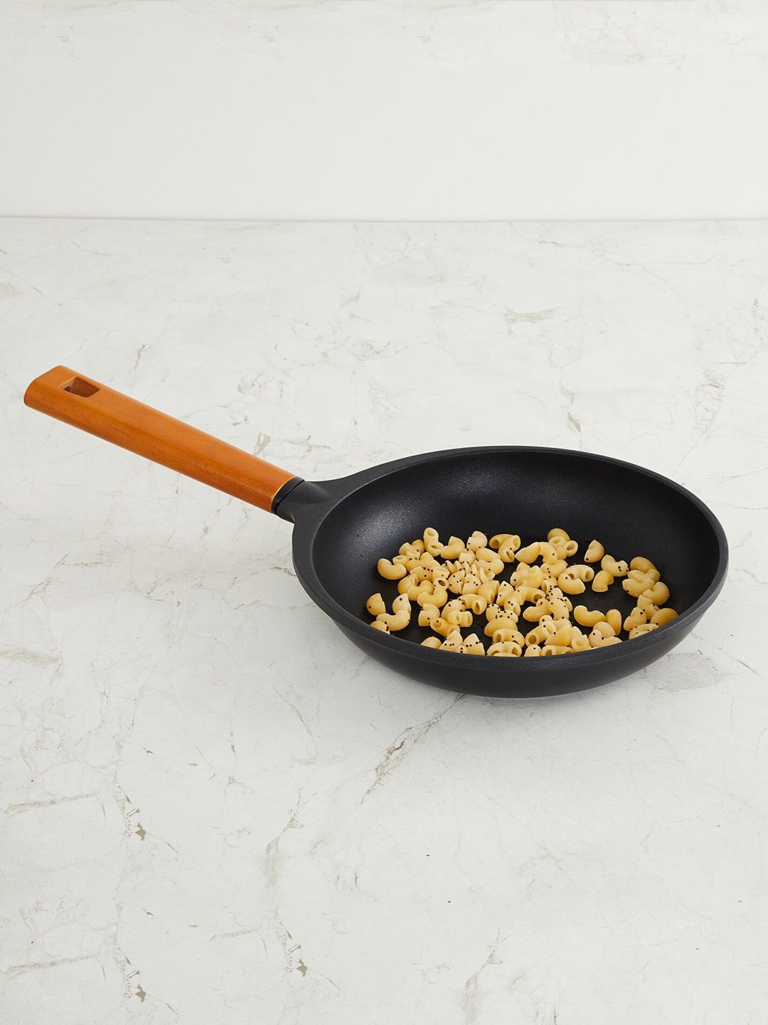 Home Centre Black Solid Fry Pan Price in India