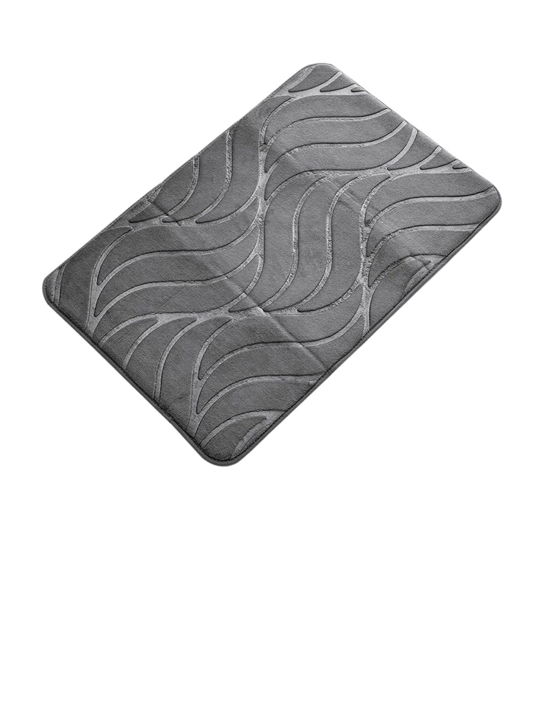 Home Centre Grey Buttercup Embossed Bathat Price in India