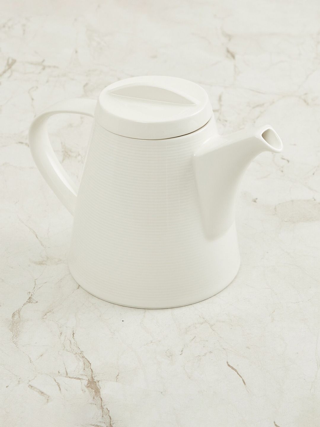 Home Centre White Solid Porcelain Kettle 1 L Price in India