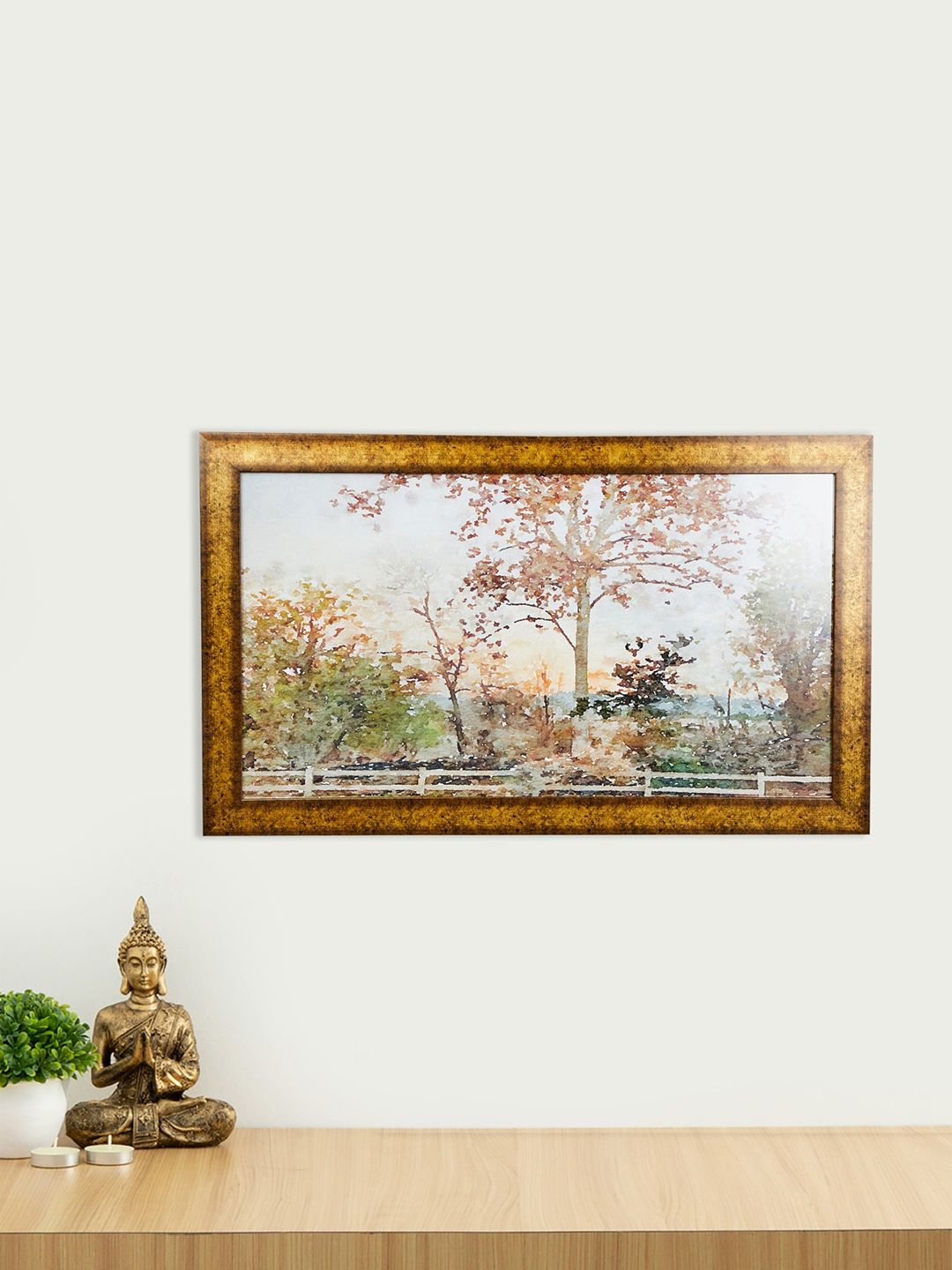 Home centre Multicoloured Artistry Nature Wall Art Price in India