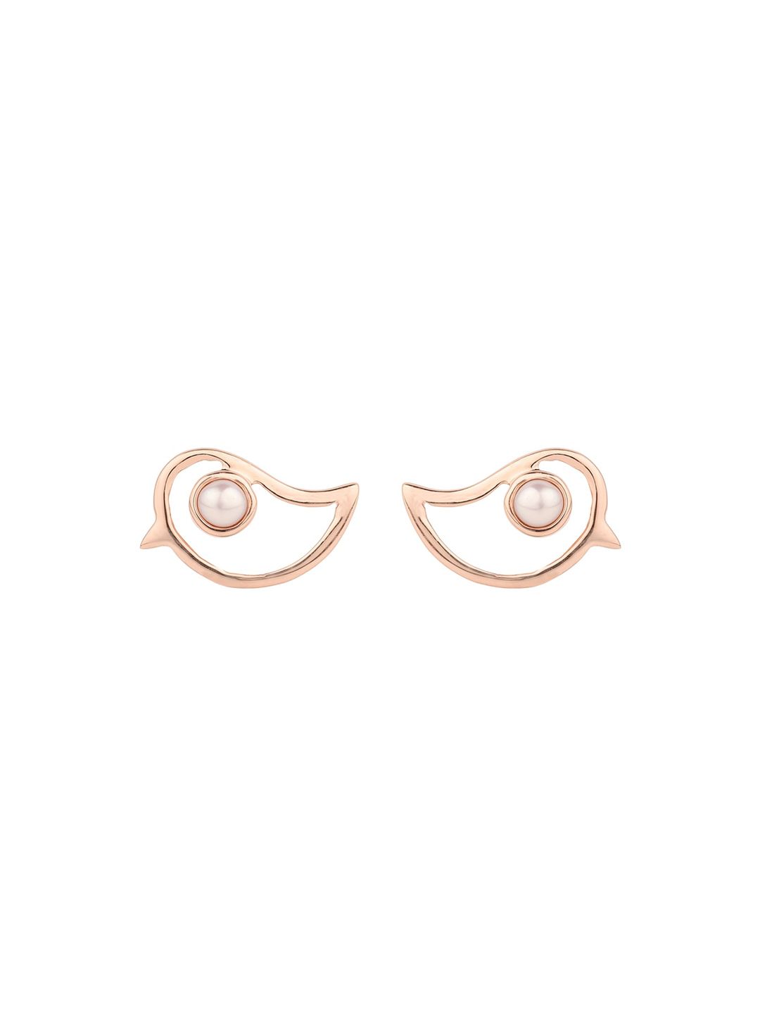 Chumbak Rose Contemporary Studs Earrings Price in India