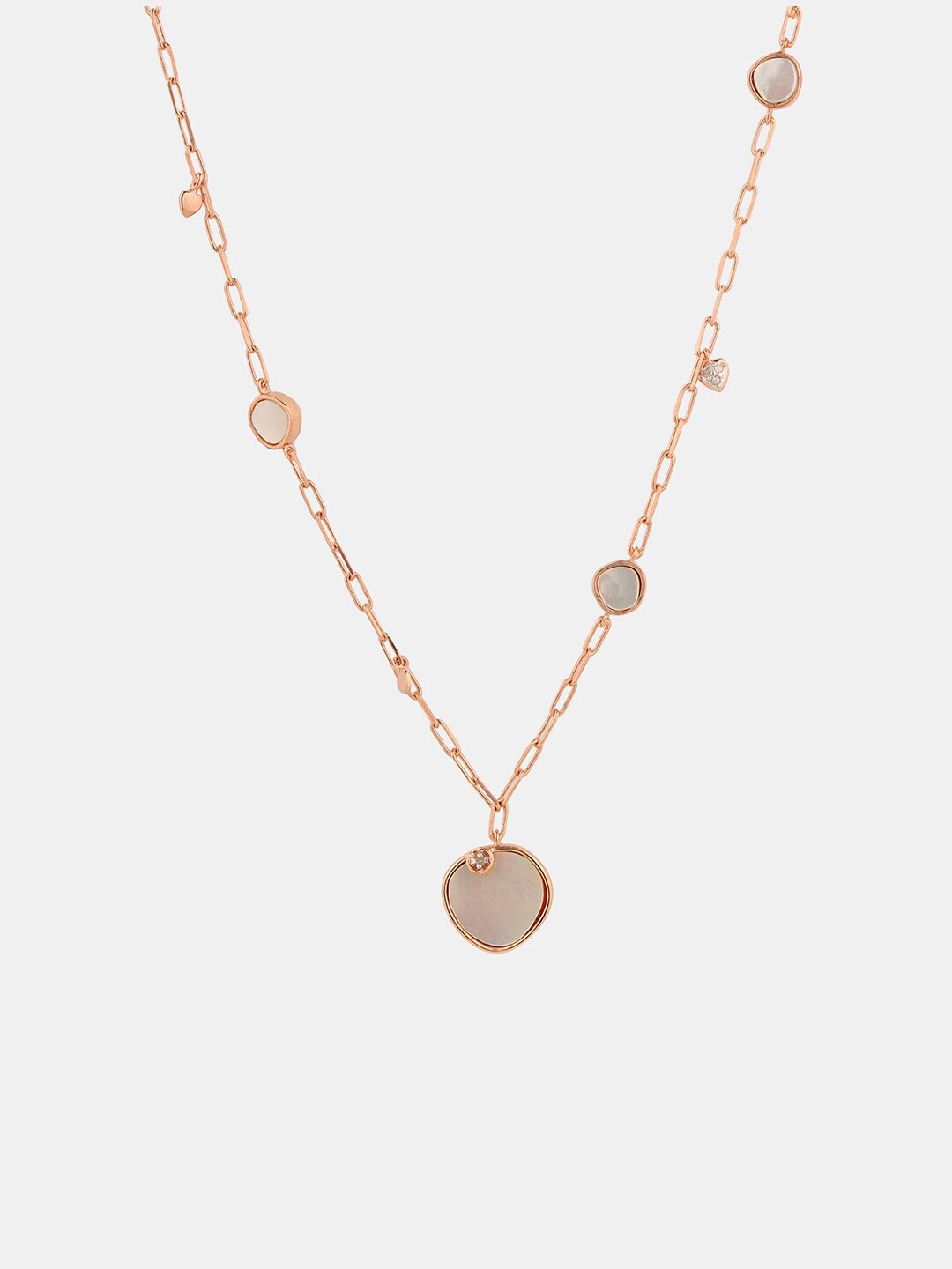 Chumbak  Rose Gold-Plated Sterling Silver Wabi-sabi  Necklace Price in India