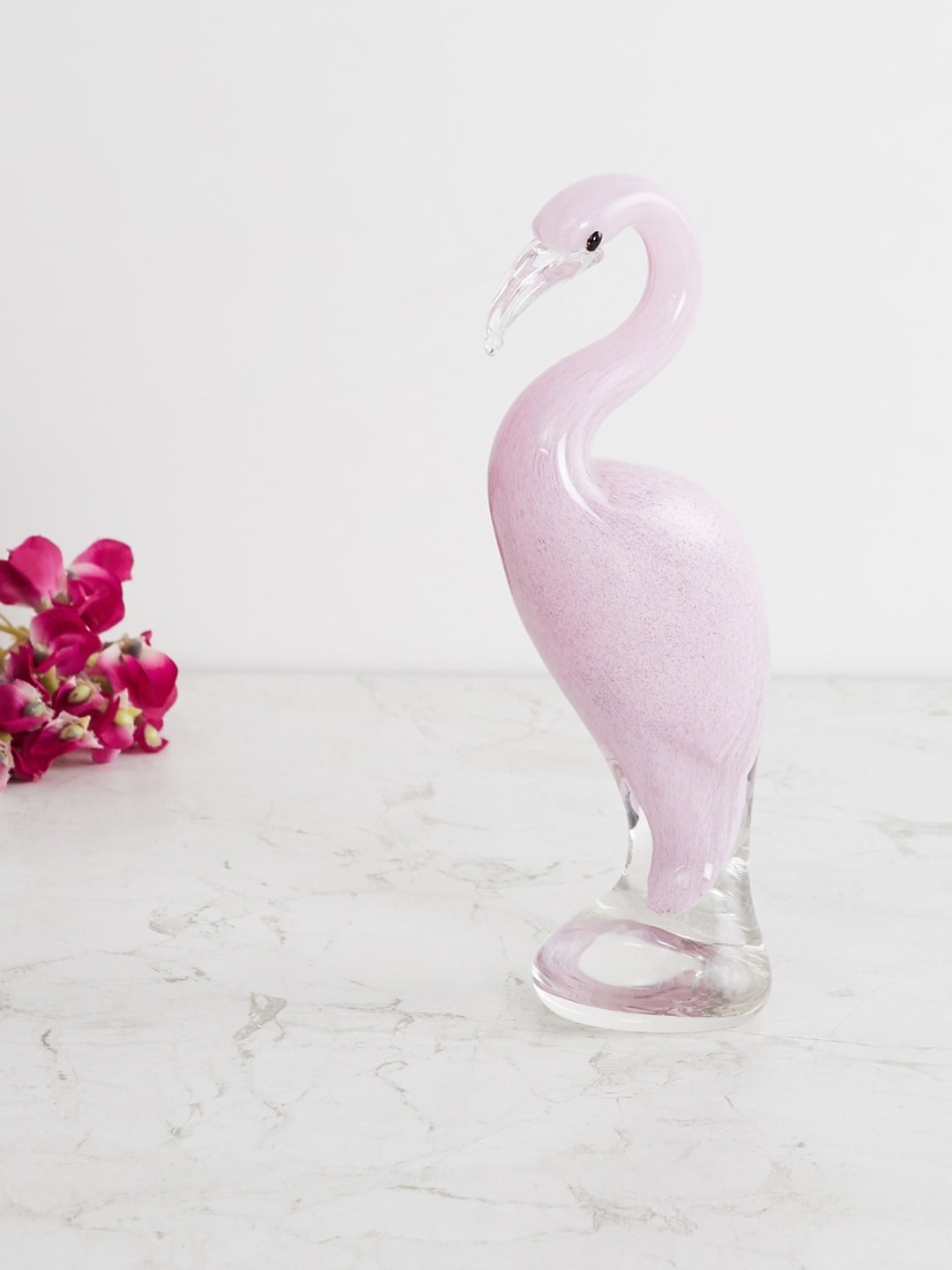 Home Centre Pink Solid Splendid Flamingo Figurine Showpiece Price in India