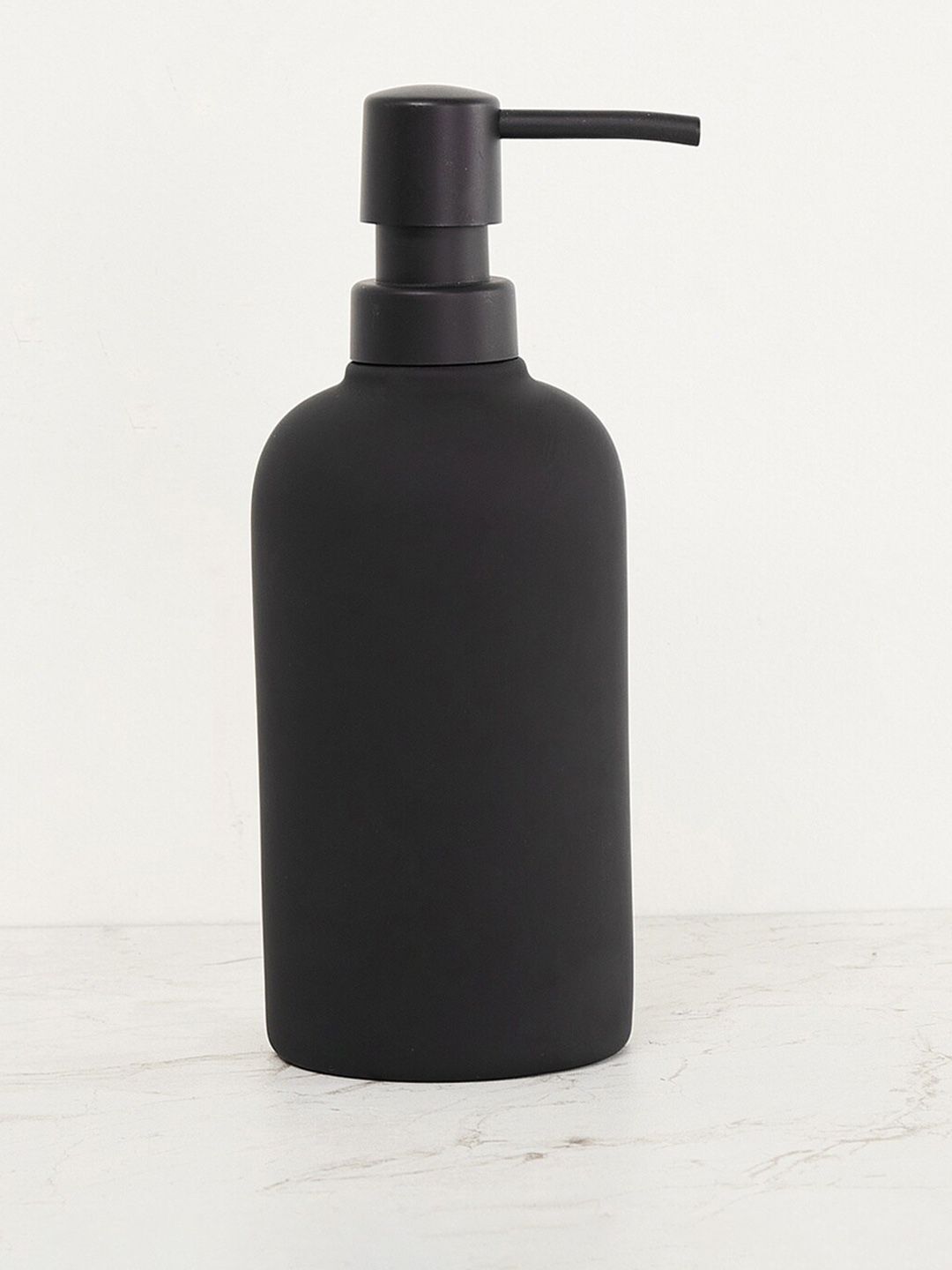 Home Centre Black Solid Ceramic Soap Dispenser Price in India