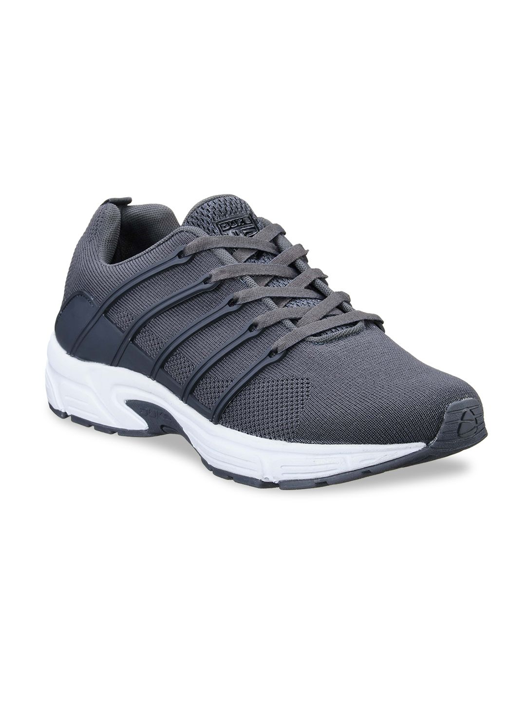 Duke Men Grey Walking Shoes