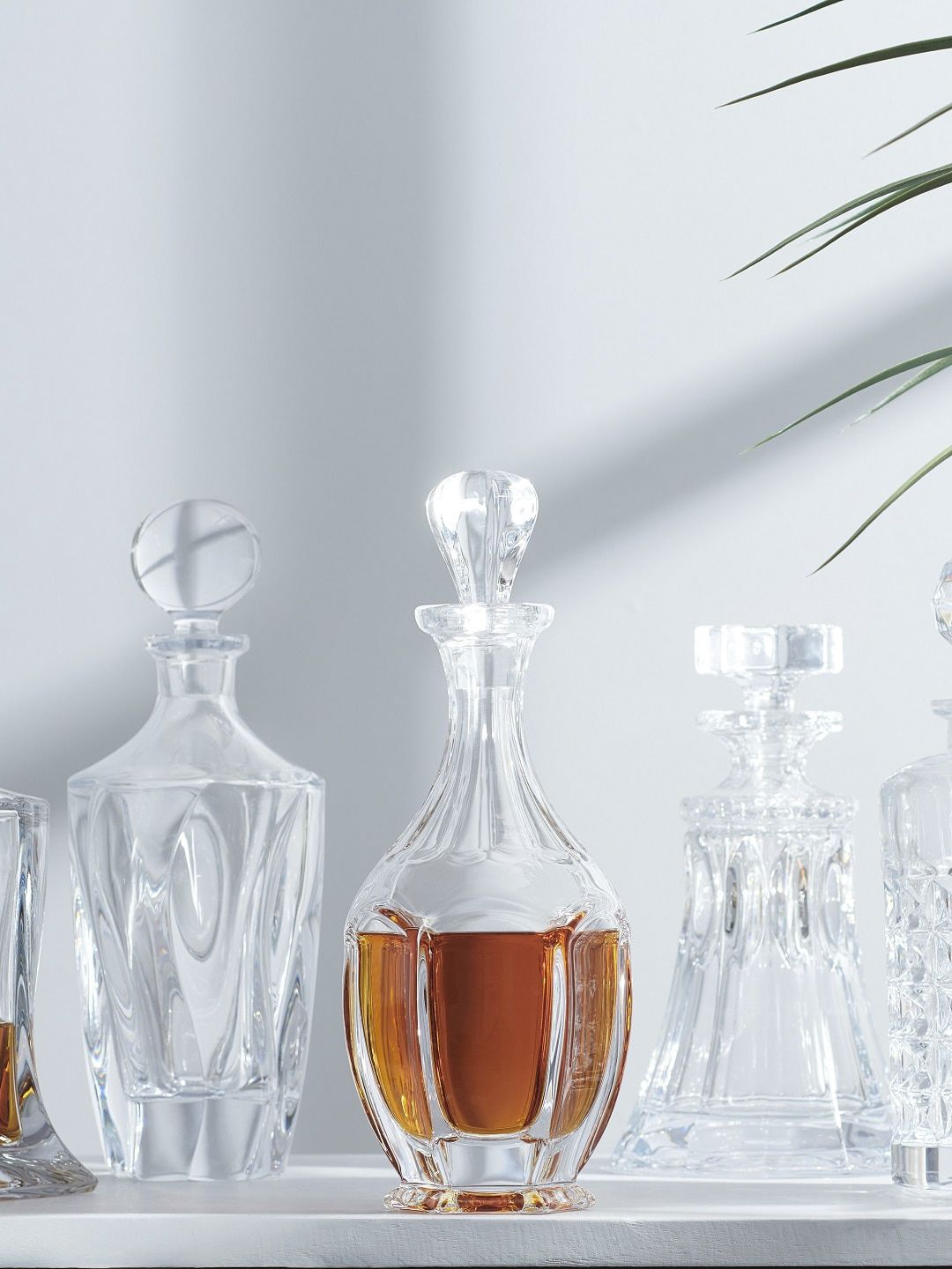 Pure Home and Living Transparent Handcrafted Safari Glass Decanter Price in India
