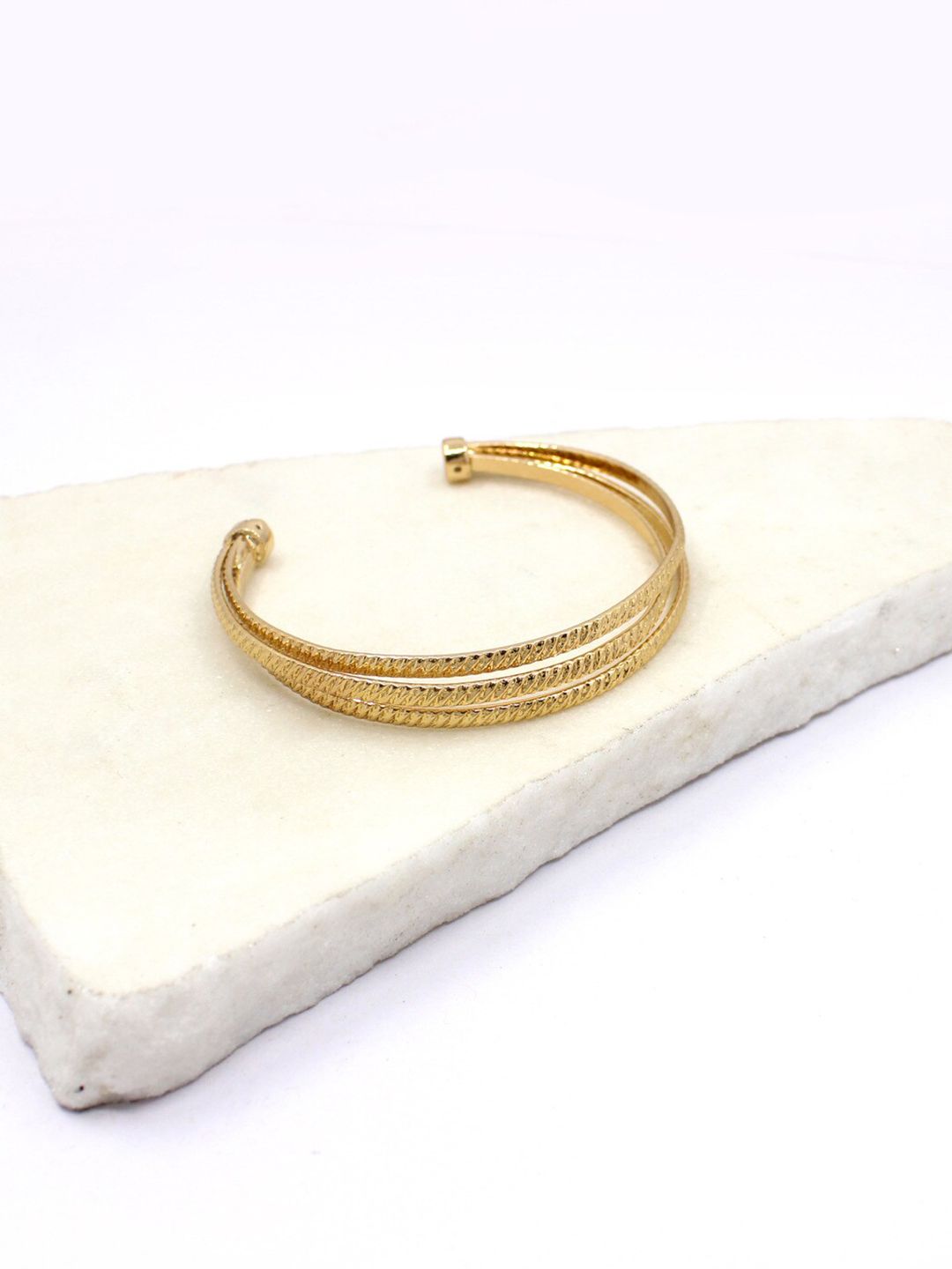 Runway Ritual Gold-Toned Bracelet Price in India