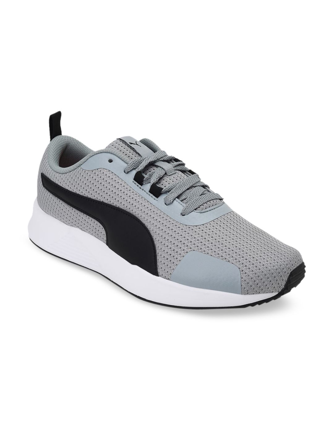 Puma Men Black & White Colourblocked Sneakers