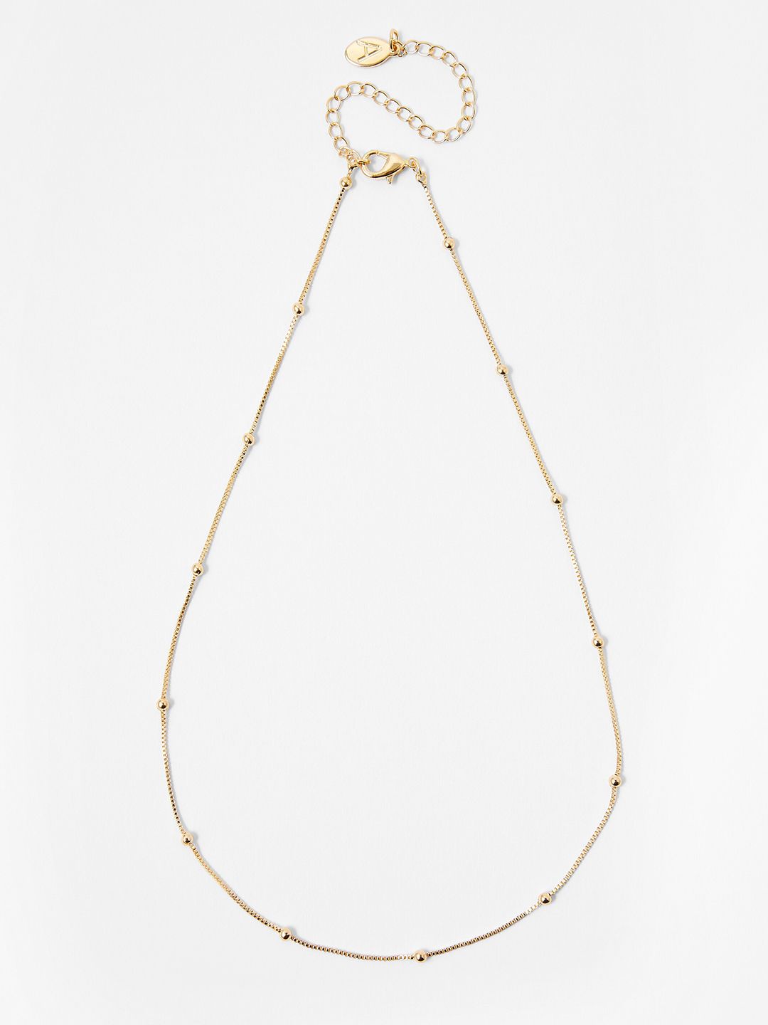 Accessorize Gold-Toned Metal Gold-Plated Chain Price in India