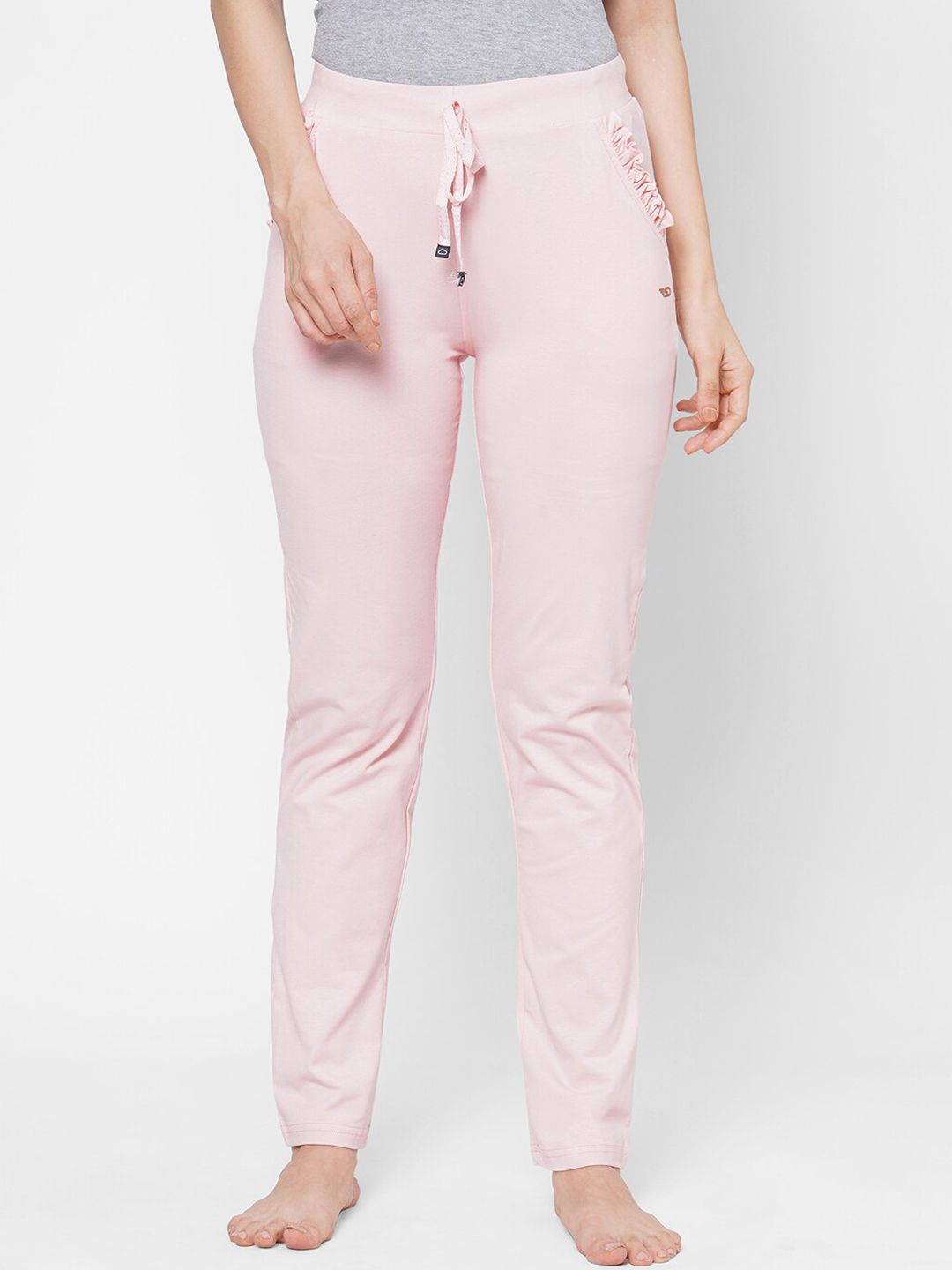 Sweet Dreams Women Pink Solid Lounge Pants Price in India