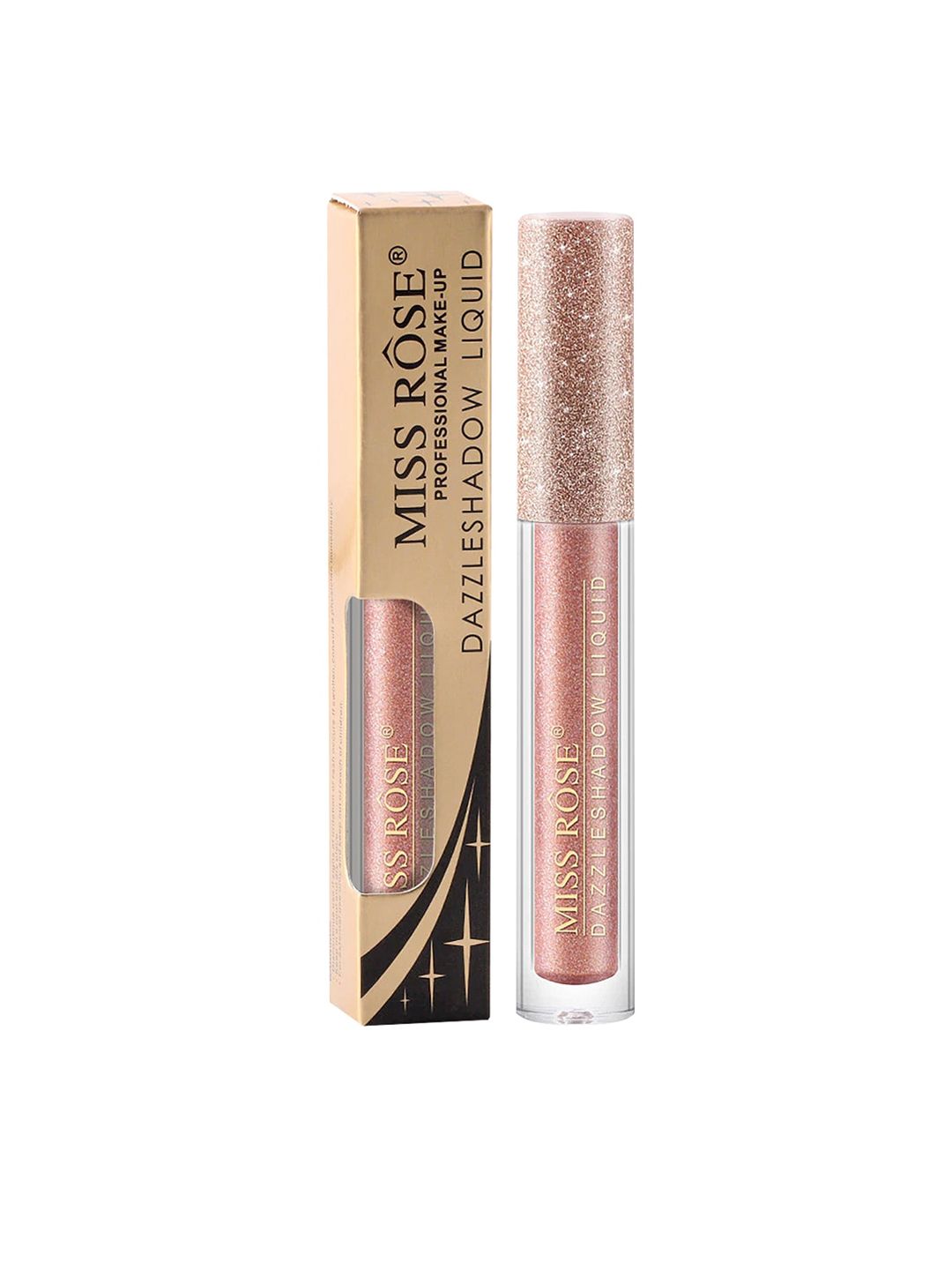 MISS ROSE Dazzleshadow Liquid Eyeshadow - SUNSET BAY Price in India