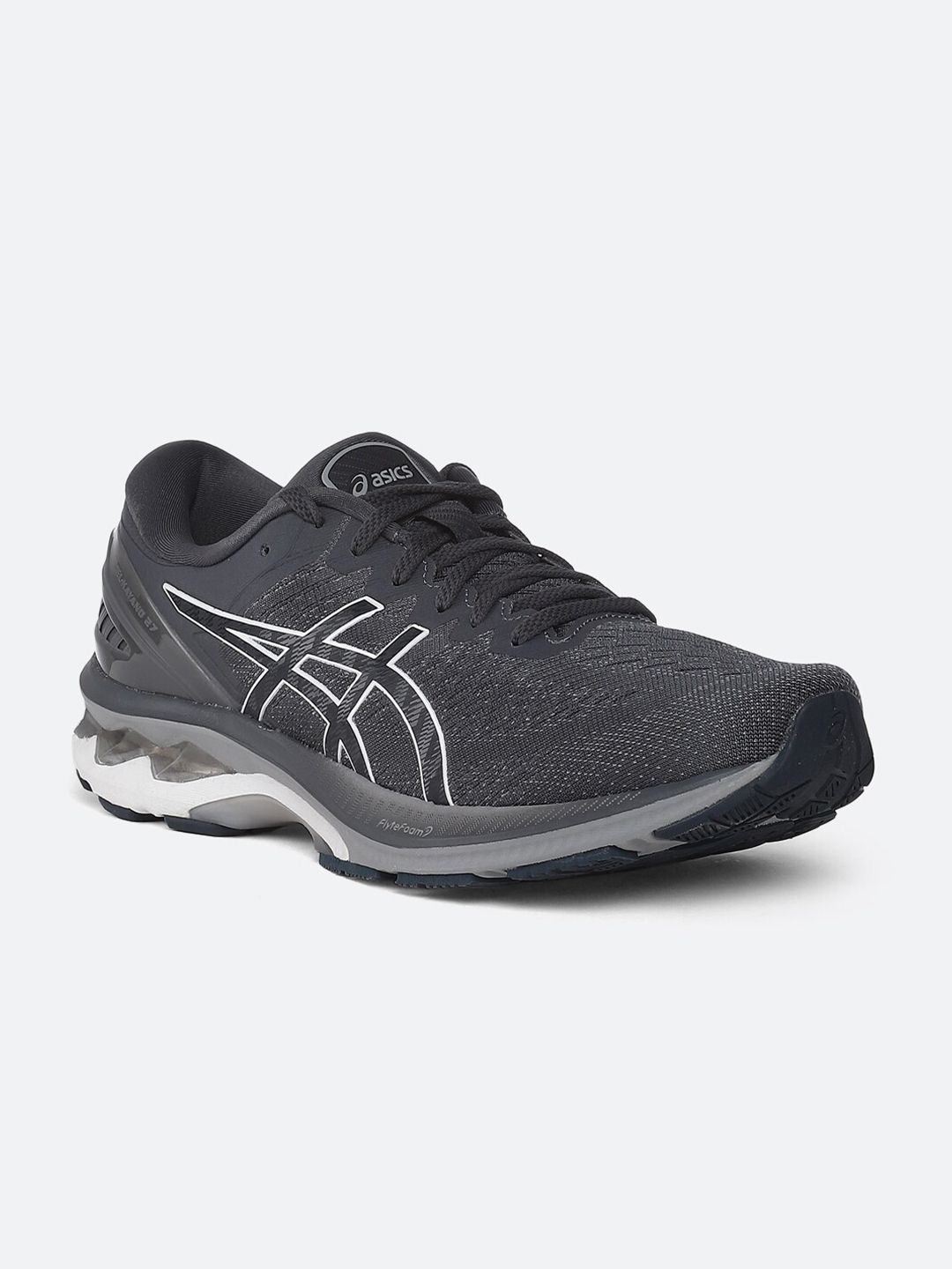 Buy ASICS Gel-Kayano 27 Men Black Synthetic Running Shoes - Sports