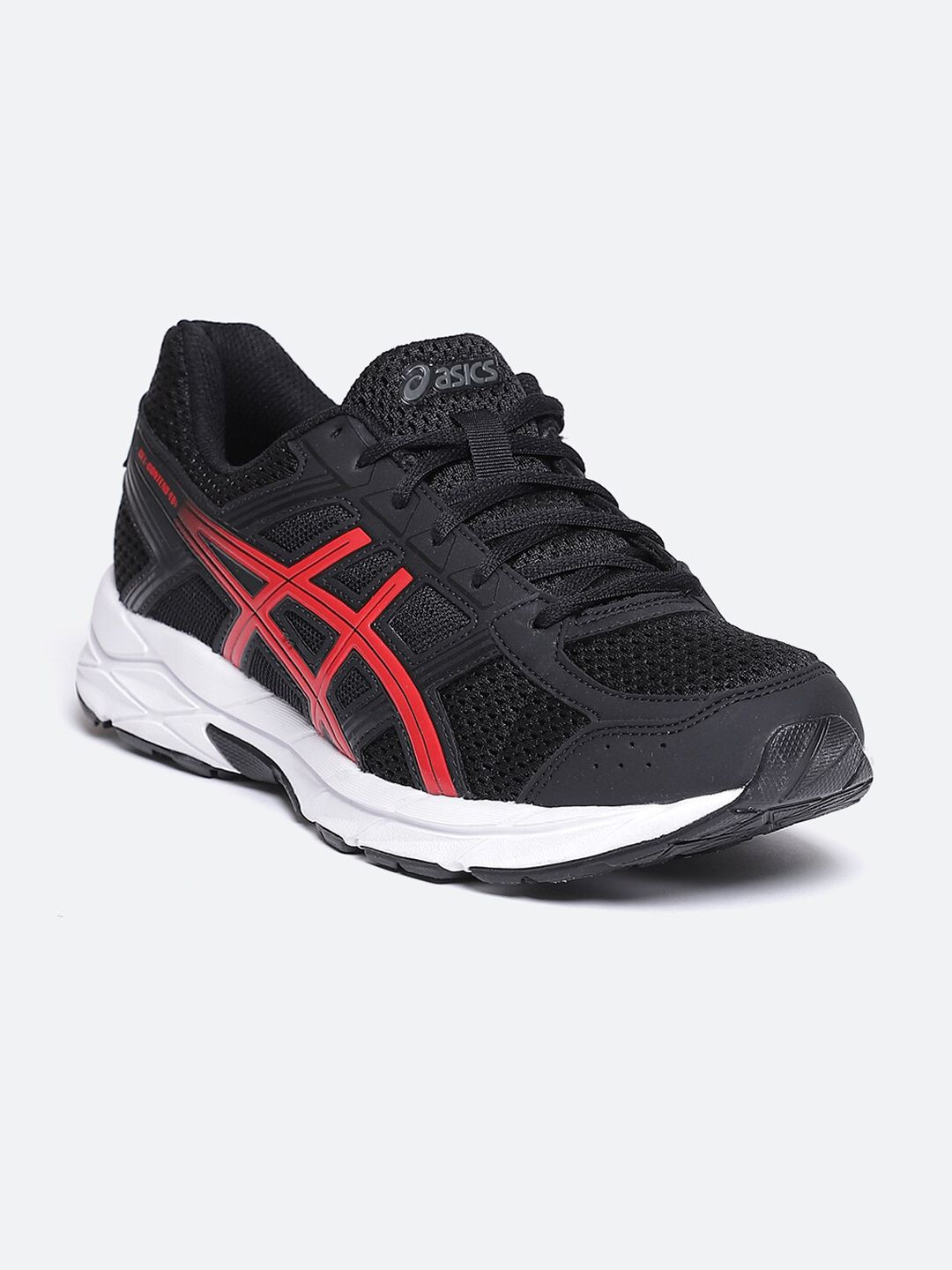 ASICS Gel-Contend 4B+  Men Black Synthetic Running Shoes