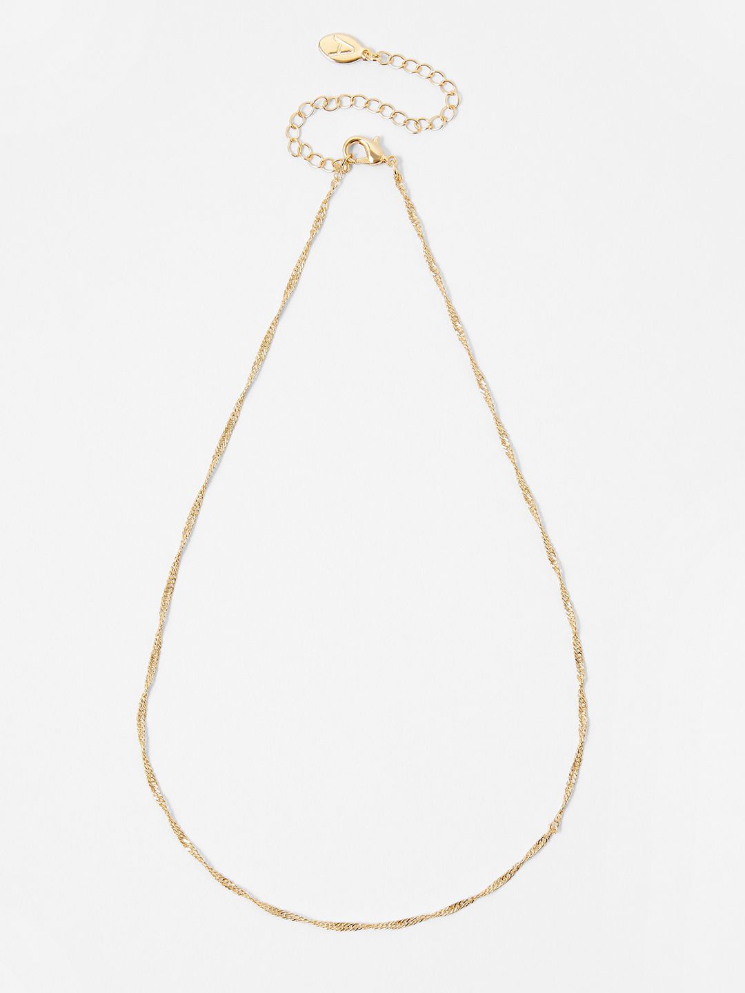 Accessorize Gold-Toned Metal Gold-Plated Chain Price in India