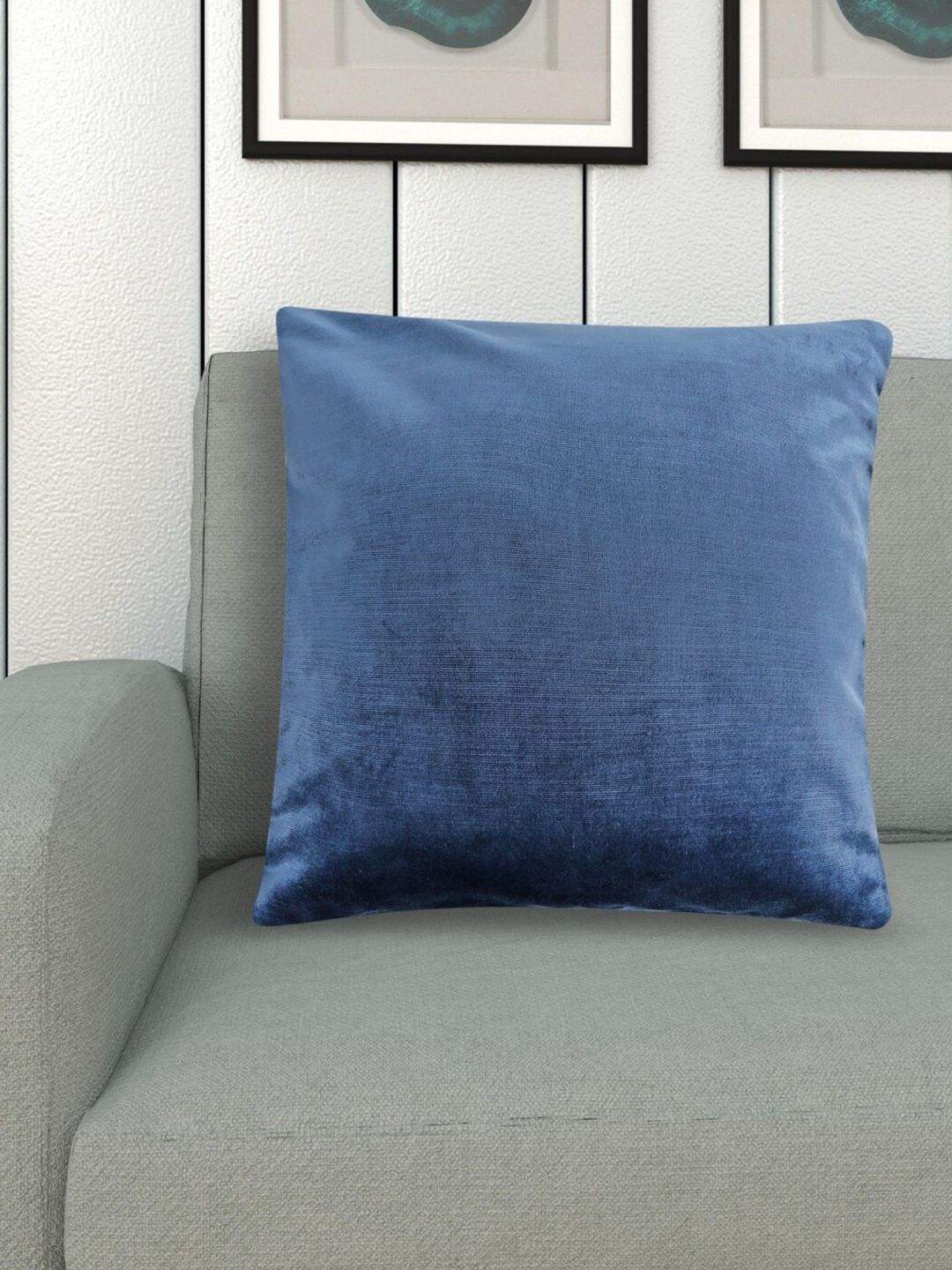 Home Centre Blue Square Cushion Covers Price in India