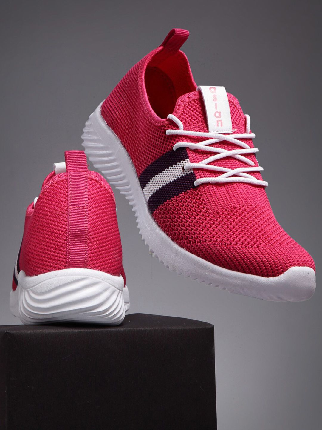 ASIAN Women Pink Running Shoes Price in India