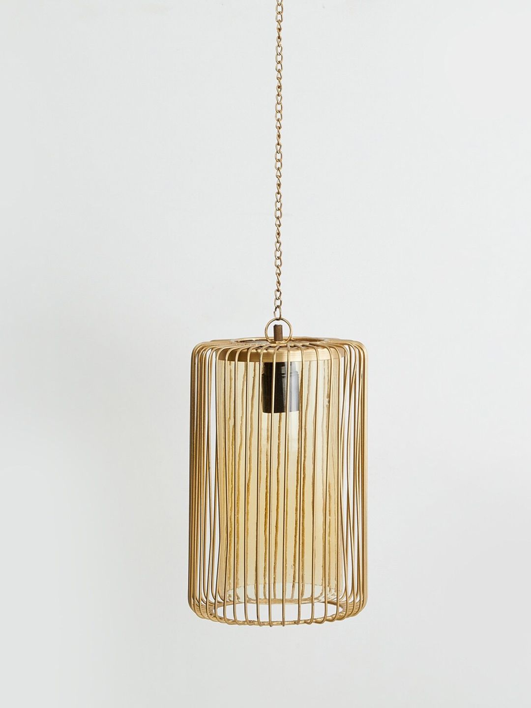 Home Centre Gold-toned Eternity Adobe Wired Hanging Pendant Lamp Price in India