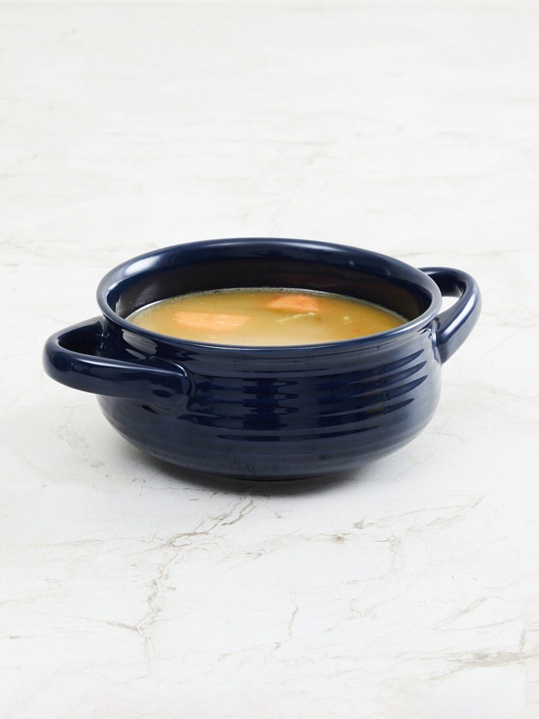 Home Centre Blue Solid Serving Handi Price in India