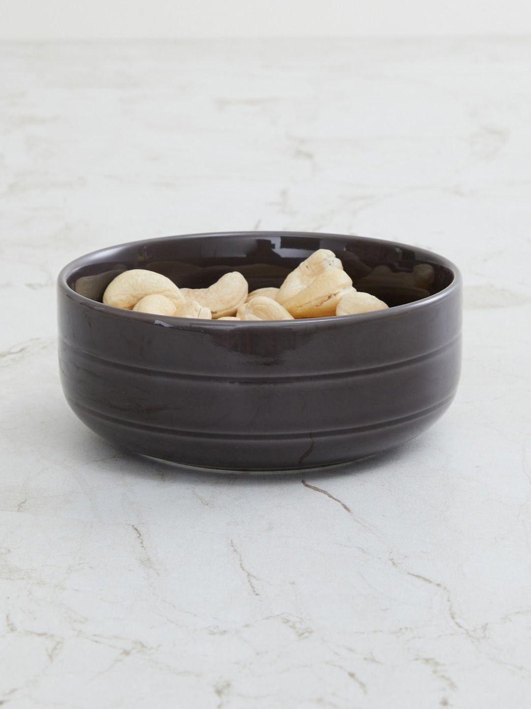 Home Centre Grey Solid Marshmallow Bowl Price in India