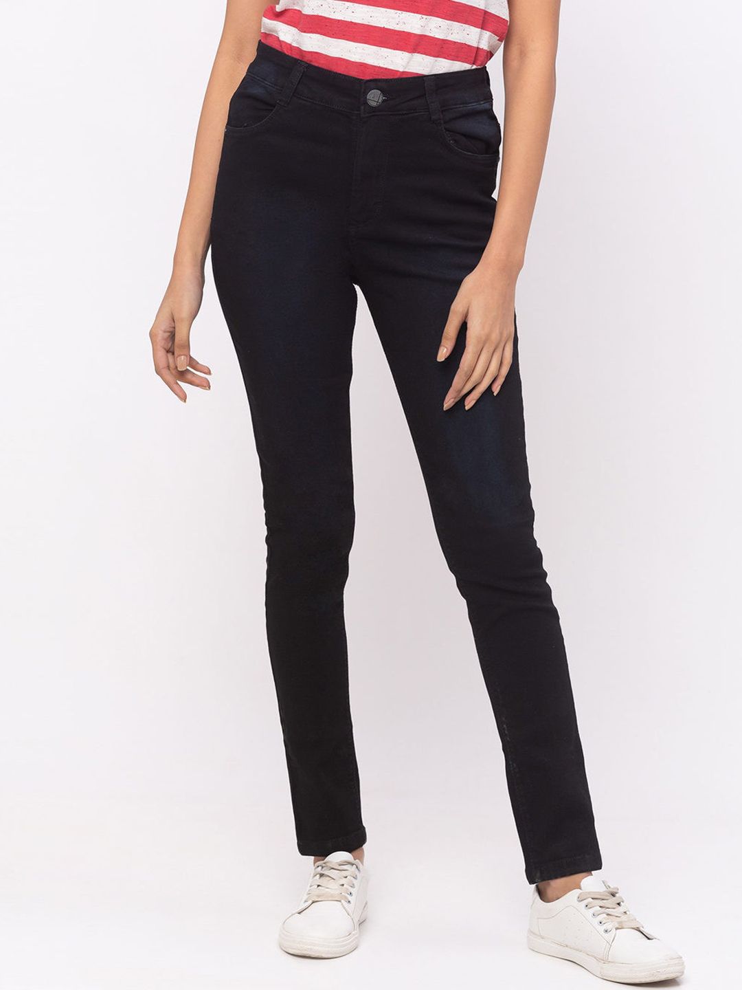 ZOLA Women Black Slim Fit Jeans Price in India