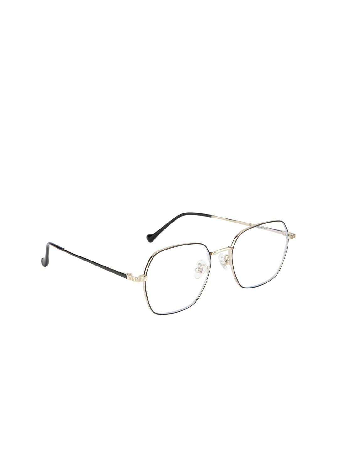 Ted Smith Unisex Silver Full Rim Square Frames Price in India