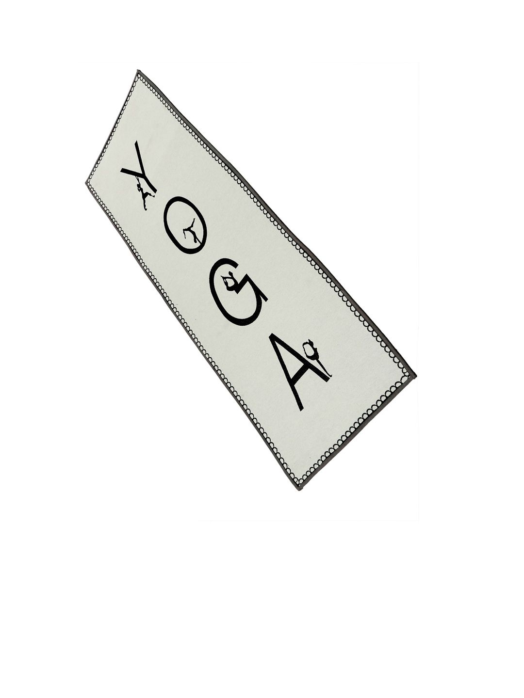 Buy BELLA TRUE White Digital Printed Anti-Skid Yoga Mat - Yoga